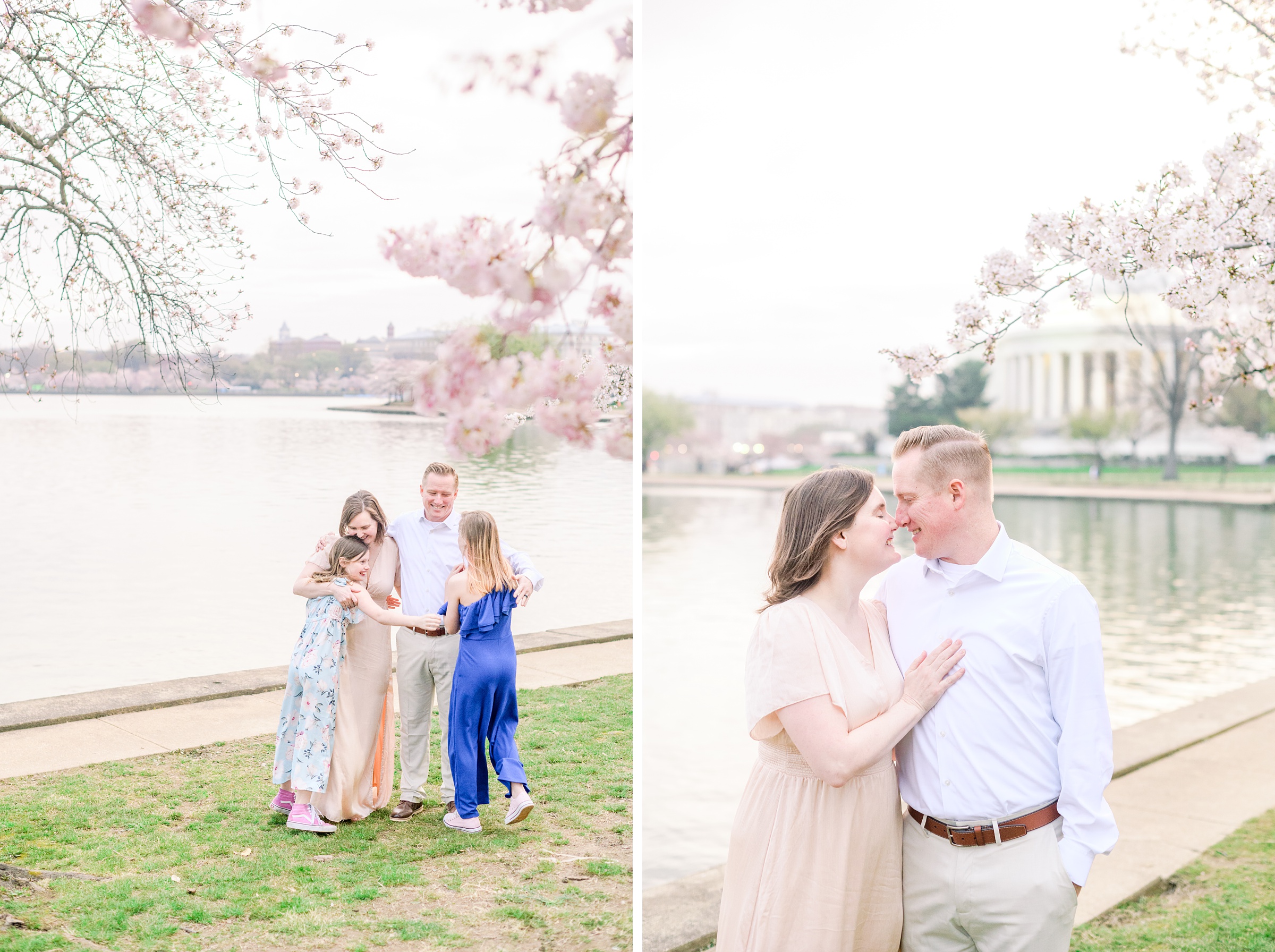 DC Cherry Blossom Mini Portrait Sessions Photographed by Baltimore Portrait Photographer Cait Kramer Photography