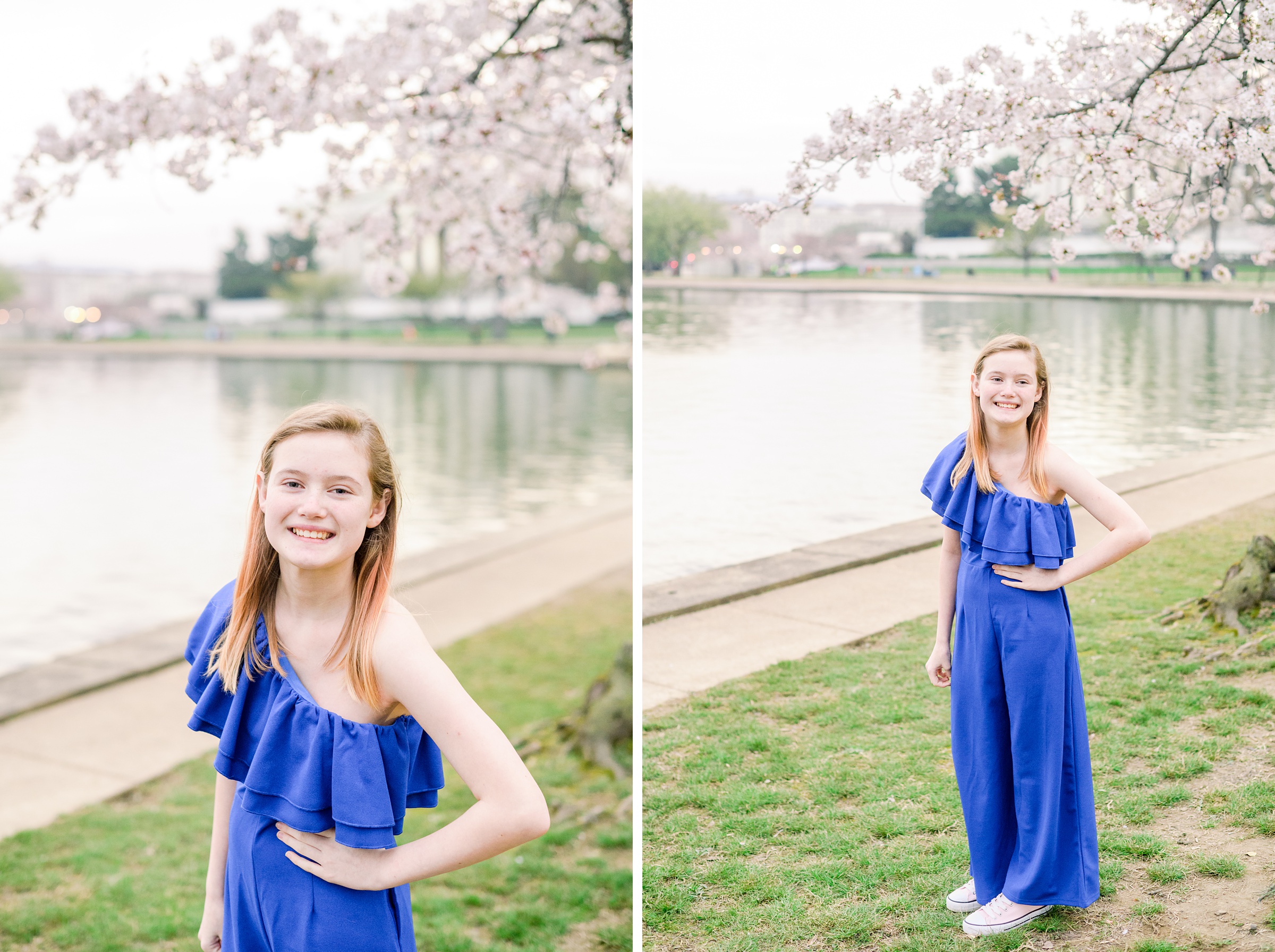 DC Cherry Blossom Mini Portrait Sessions Photographed by Baltimore Portrait Photographer Cait Kramer Photography