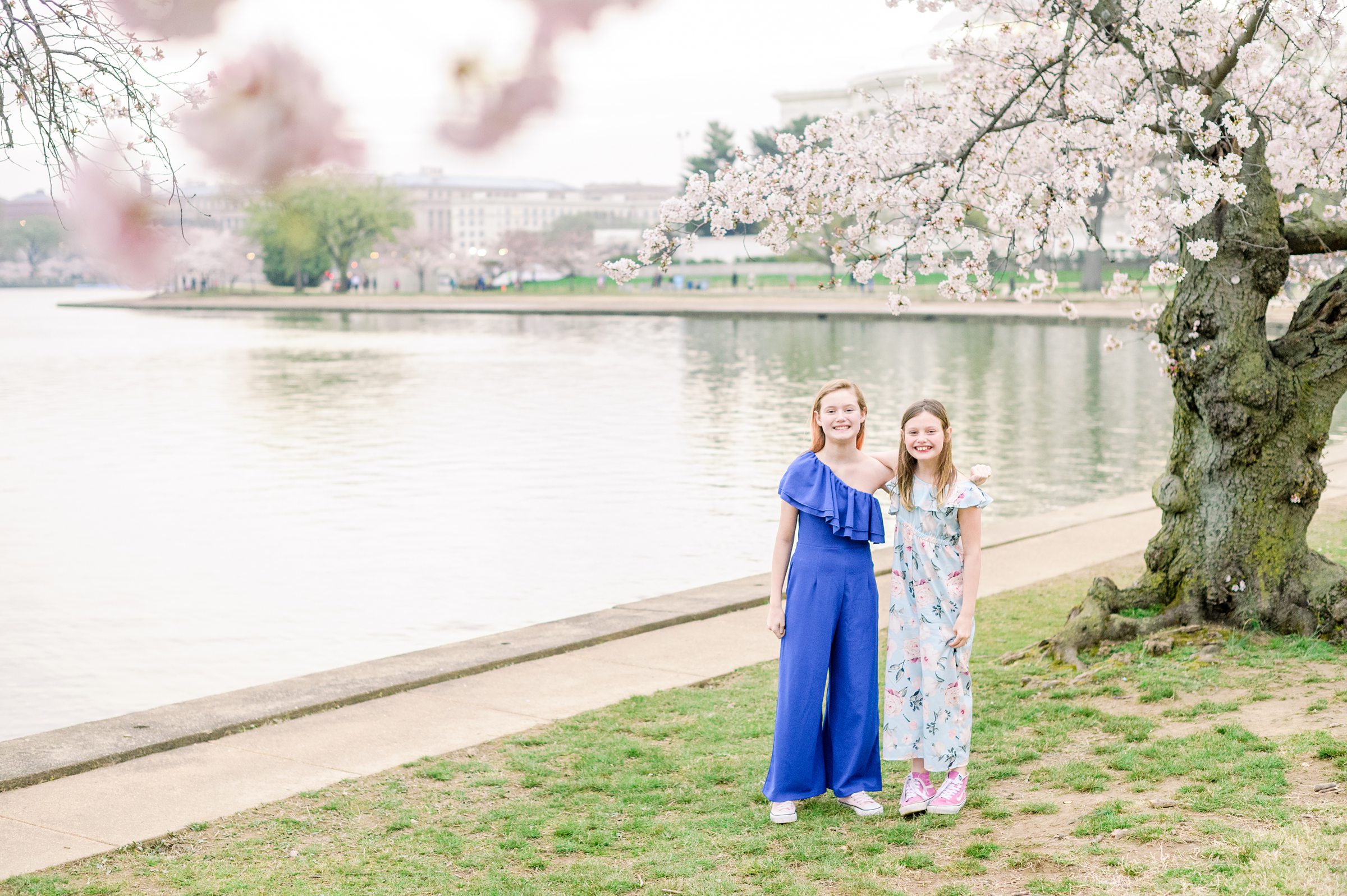 DC Cherry Blossom Mini Portrait Sessions Photographed by Baltimore Portrait Photographer Cait Kramer Photography