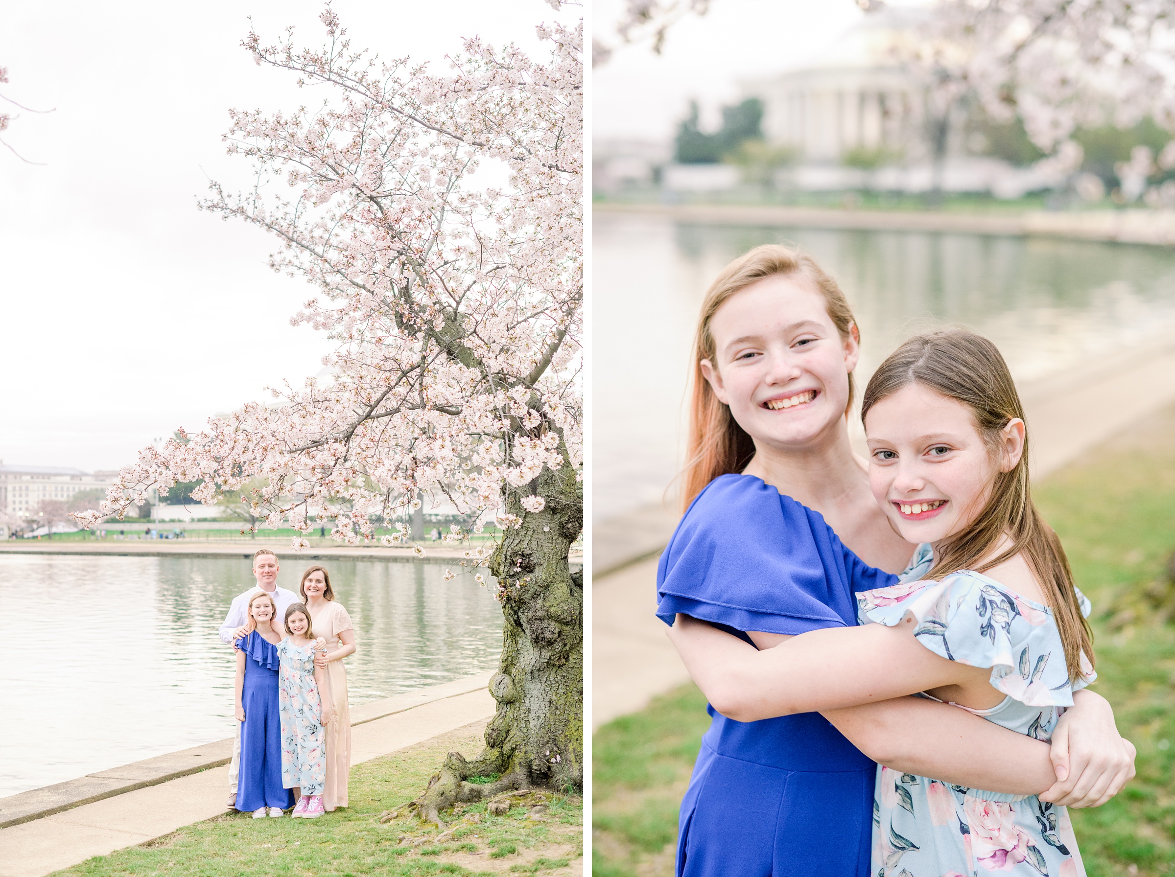 DC Cherry Blossom Mini Portrait Sessions Photographed by Baltimore Portrait Photographer Cait Kramer Photography