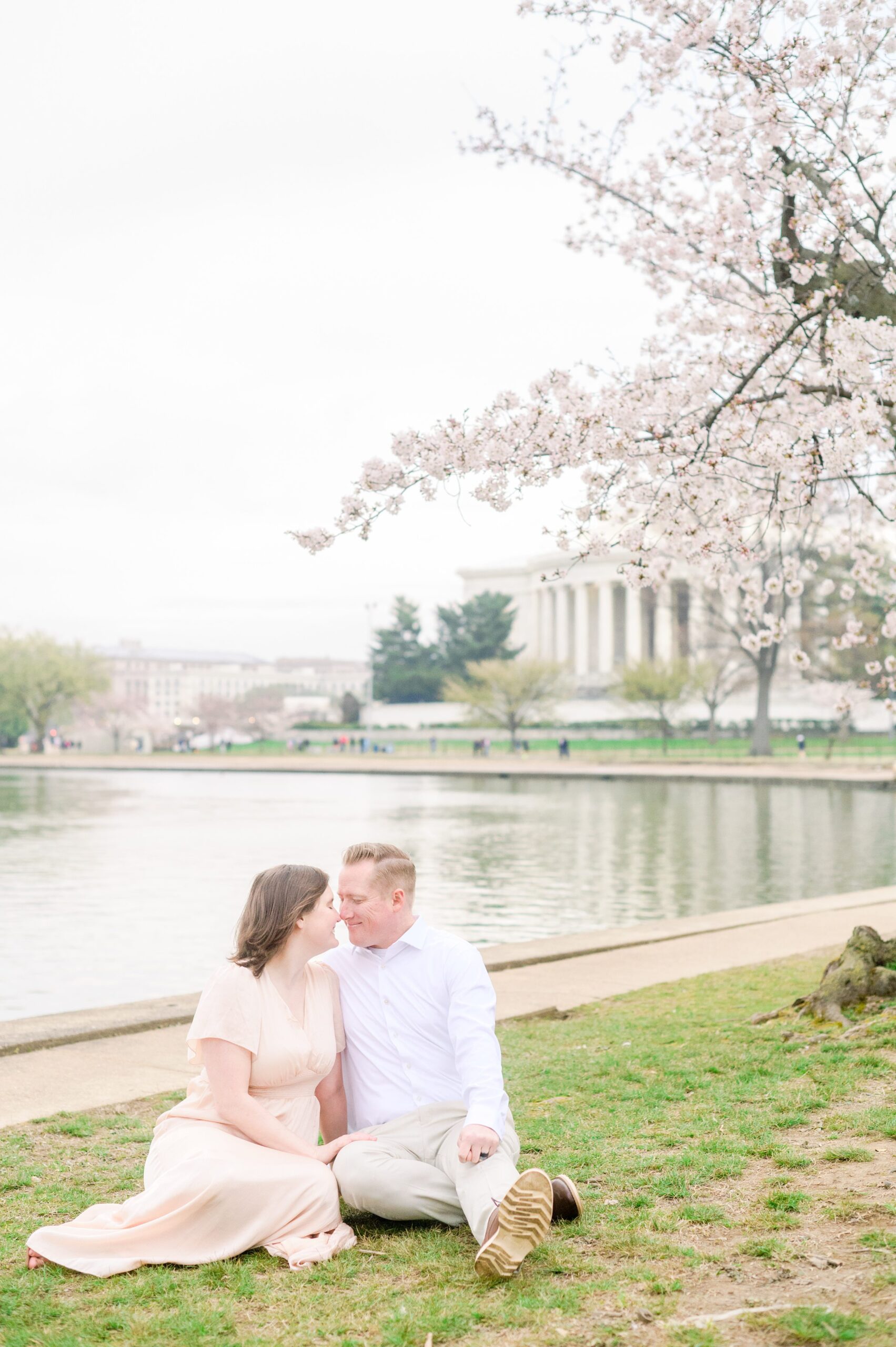 DC Cherry Blossom Mini Portrait Sessions Photographed by Baltimore Portrait Photographer Cait Kramer Photography