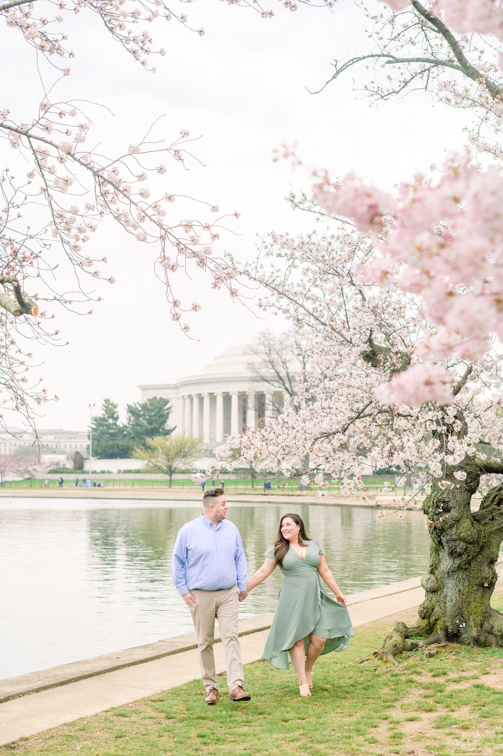 DC Cherry Blossom Mini Portrait Sessions Photographed by Baltimore Portrait Photographer Cait Kramer Photography