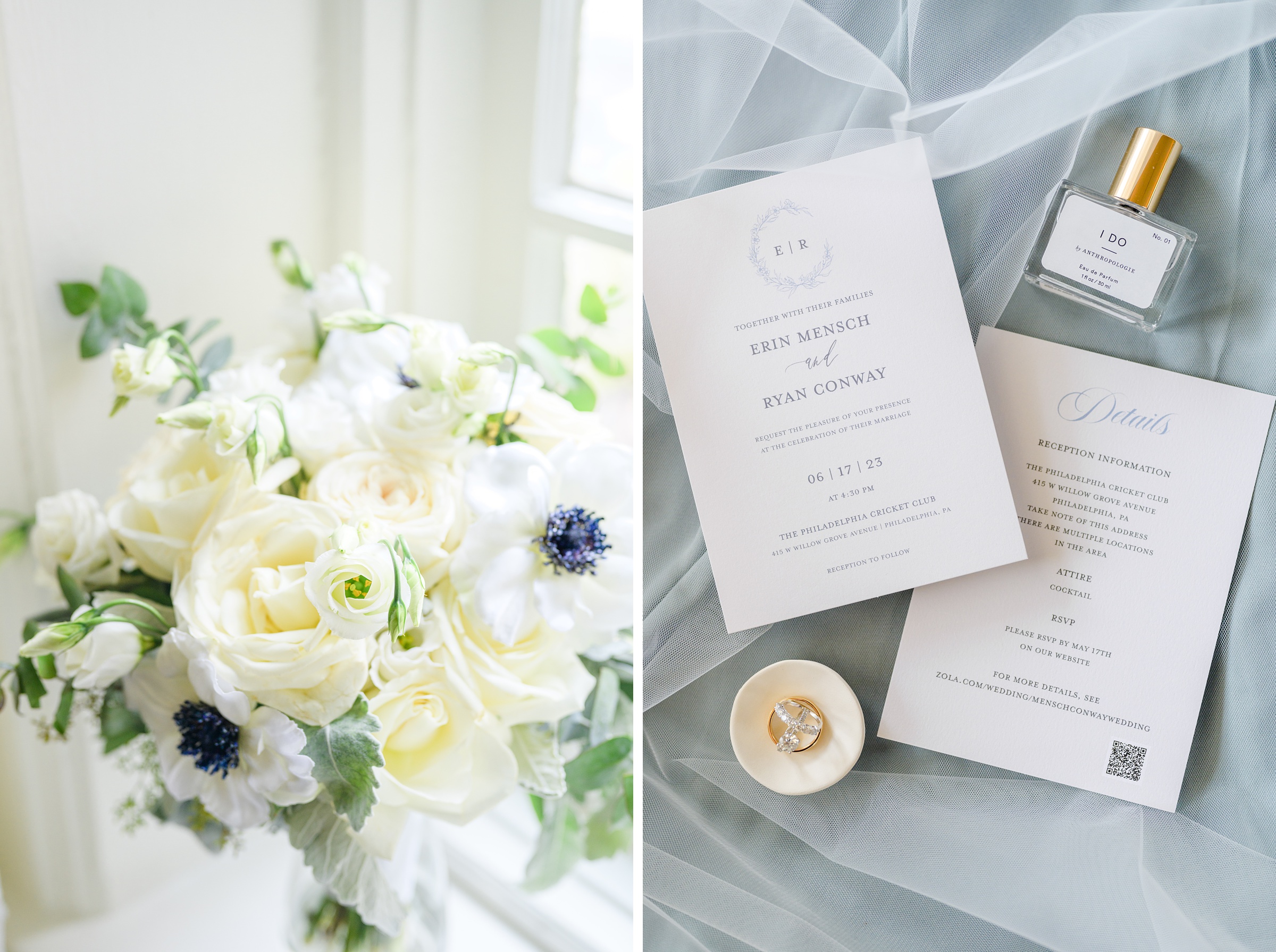 Silver Sage and Navy Summer wedding day at the Philadelphia Cricket Club Photographed by Baltimore Wedding Photographer Cait Kramer Photography