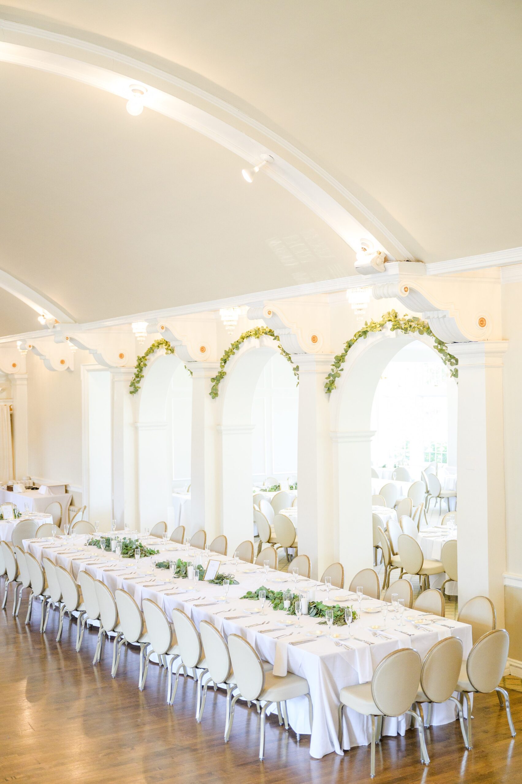 Silver Sage and Navy Summer wedding day at the Philadelphia Cricket Club Photographed by Baltimore Wedding Photographer Cait Kramer Photography