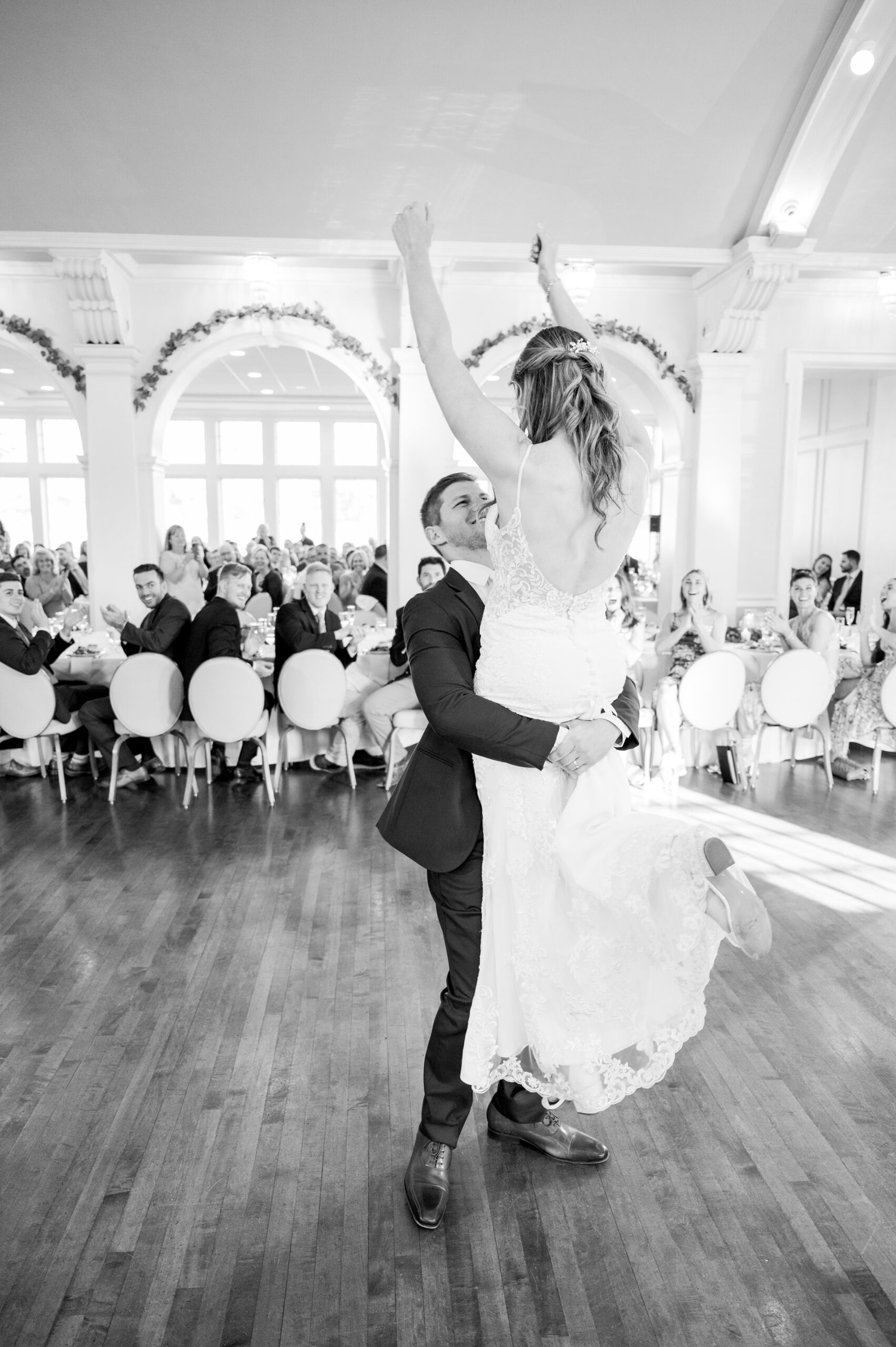 Silver Sage and Navy Summer wedding day at the Philadelphia Cricket Club Photographed by Baltimore Wedding Photographer Cait Kramer Photography