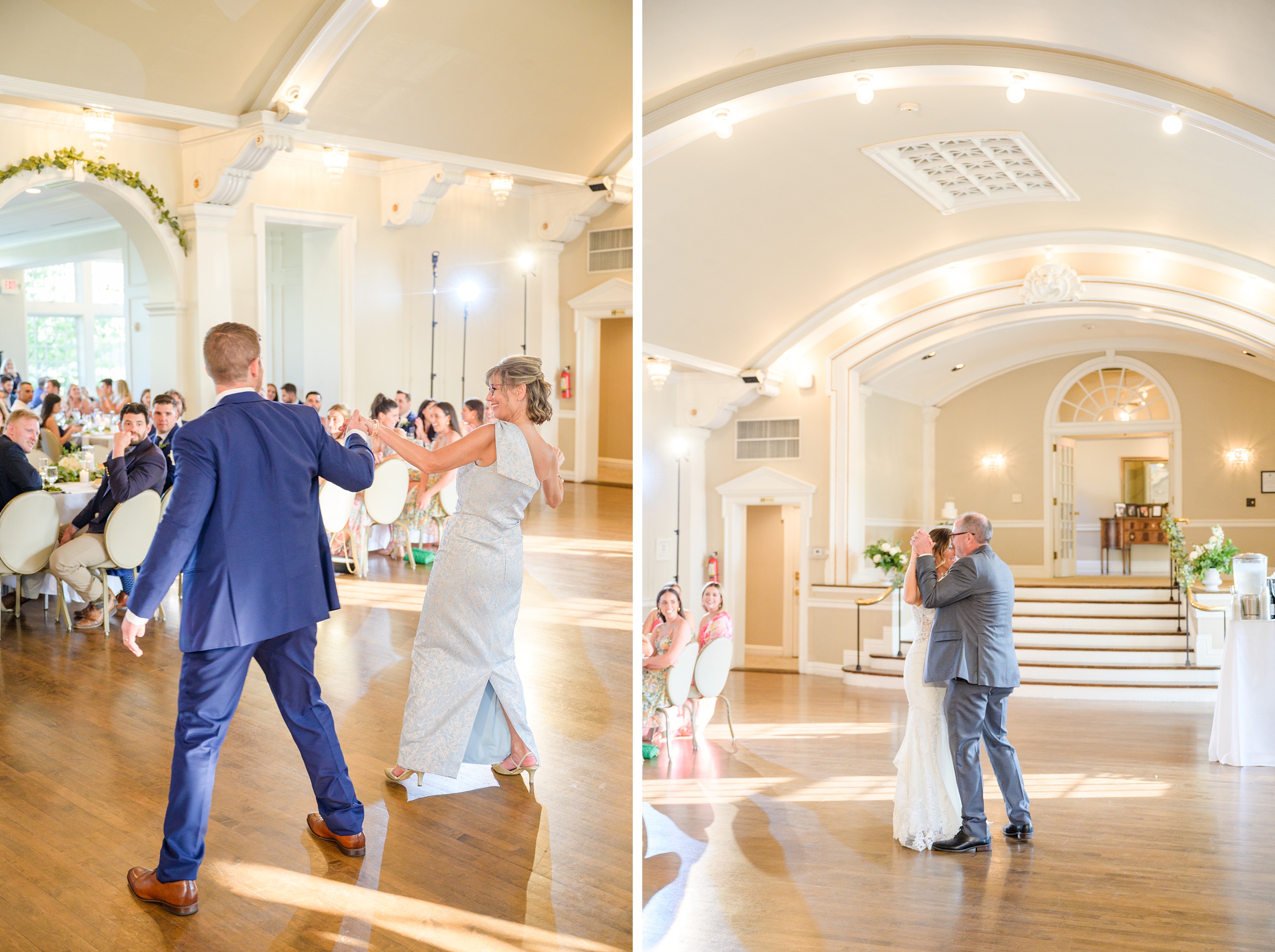 Silver Sage and Navy Summer wedding day at the Philadelphia Cricket Club Photographed by Baltimore Wedding Photographer Cait Kramer Photography