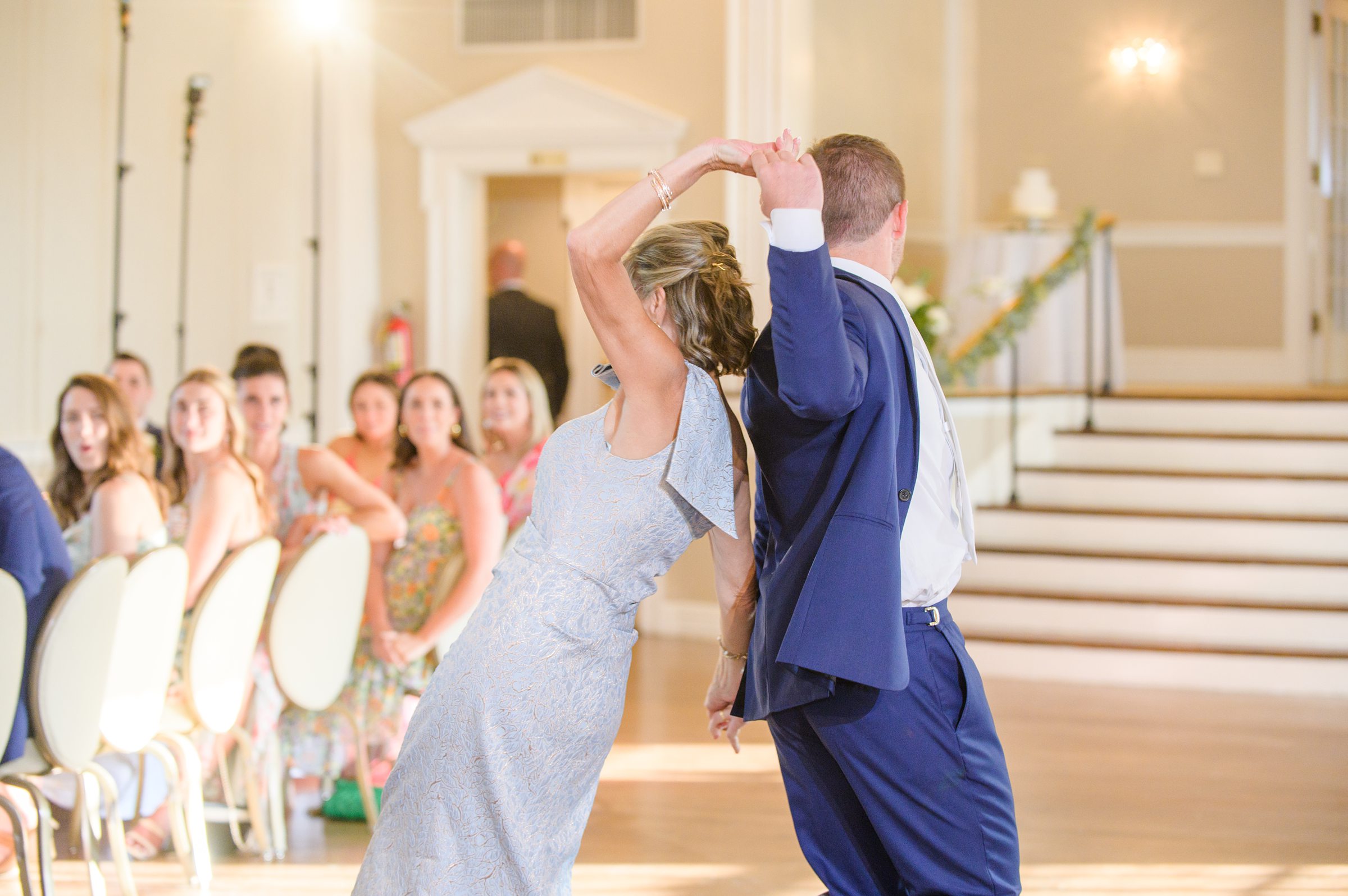 Silver Sage and Navy Summer wedding day at the Philadelphia Cricket Club Photographed by Baltimore Wedding Photographer Cait Kramer Photography