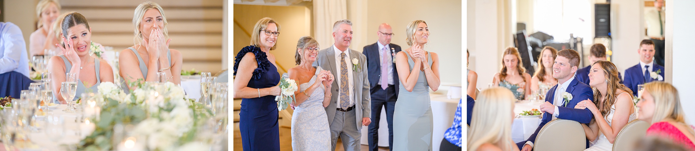 Silver Sage and Navy Summer wedding day at the Philadelphia Cricket Club Photographed by Baltimore Wedding Photographer Cait Kramer Photography