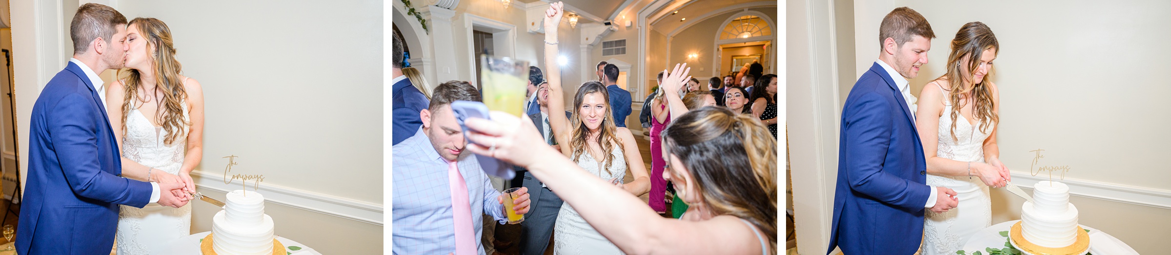 Silver Sage and Navy Summer wedding day at the Philadelphia Cricket Club Photographed by Baltimore Wedding Photographer Cait Kramer Photography