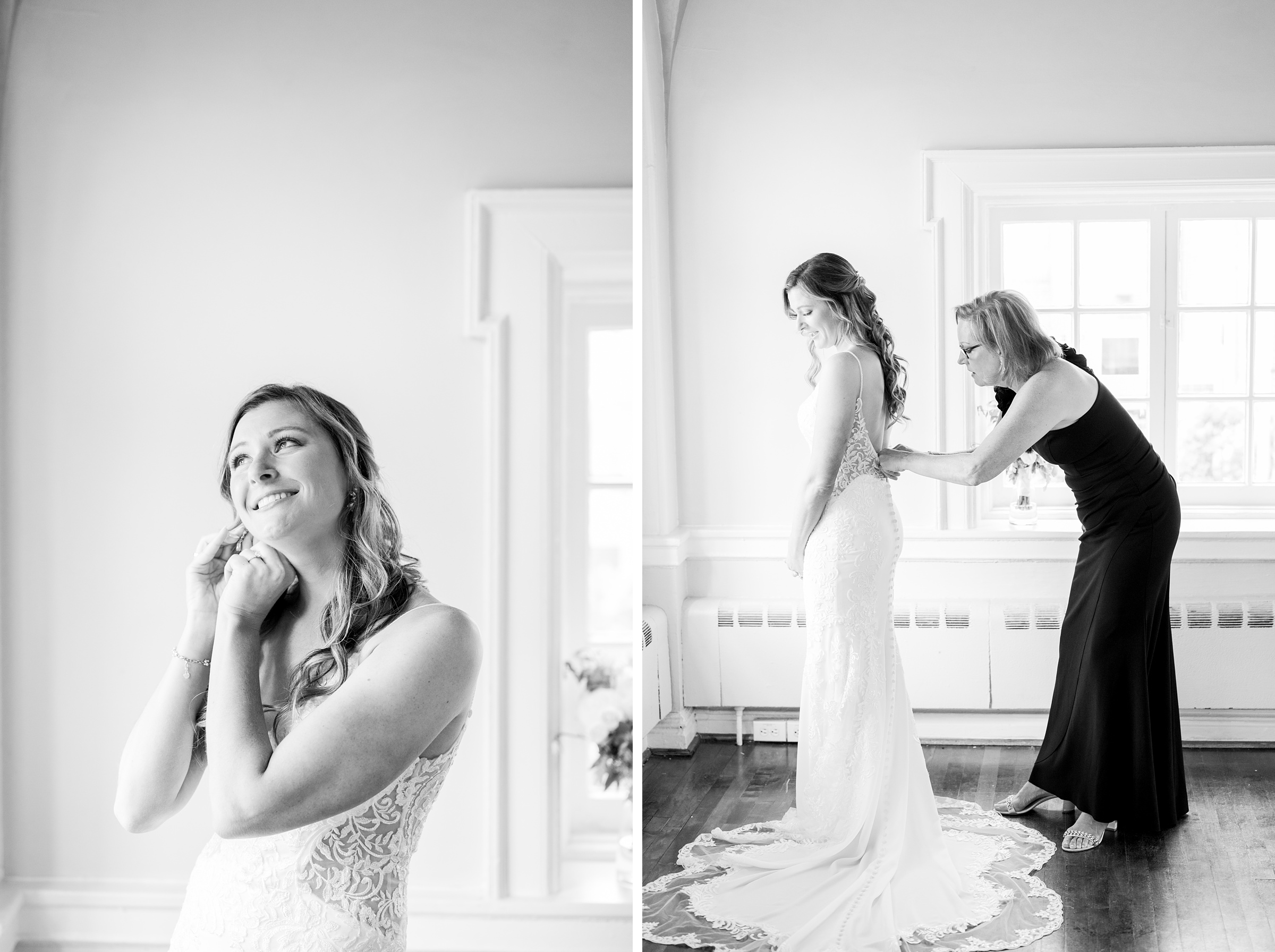 Silver Sage and Navy Summer wedding day at the Philadelphia Cricket Club Photographed by Baltimore Wedding Photographer Cait Kramer Photography