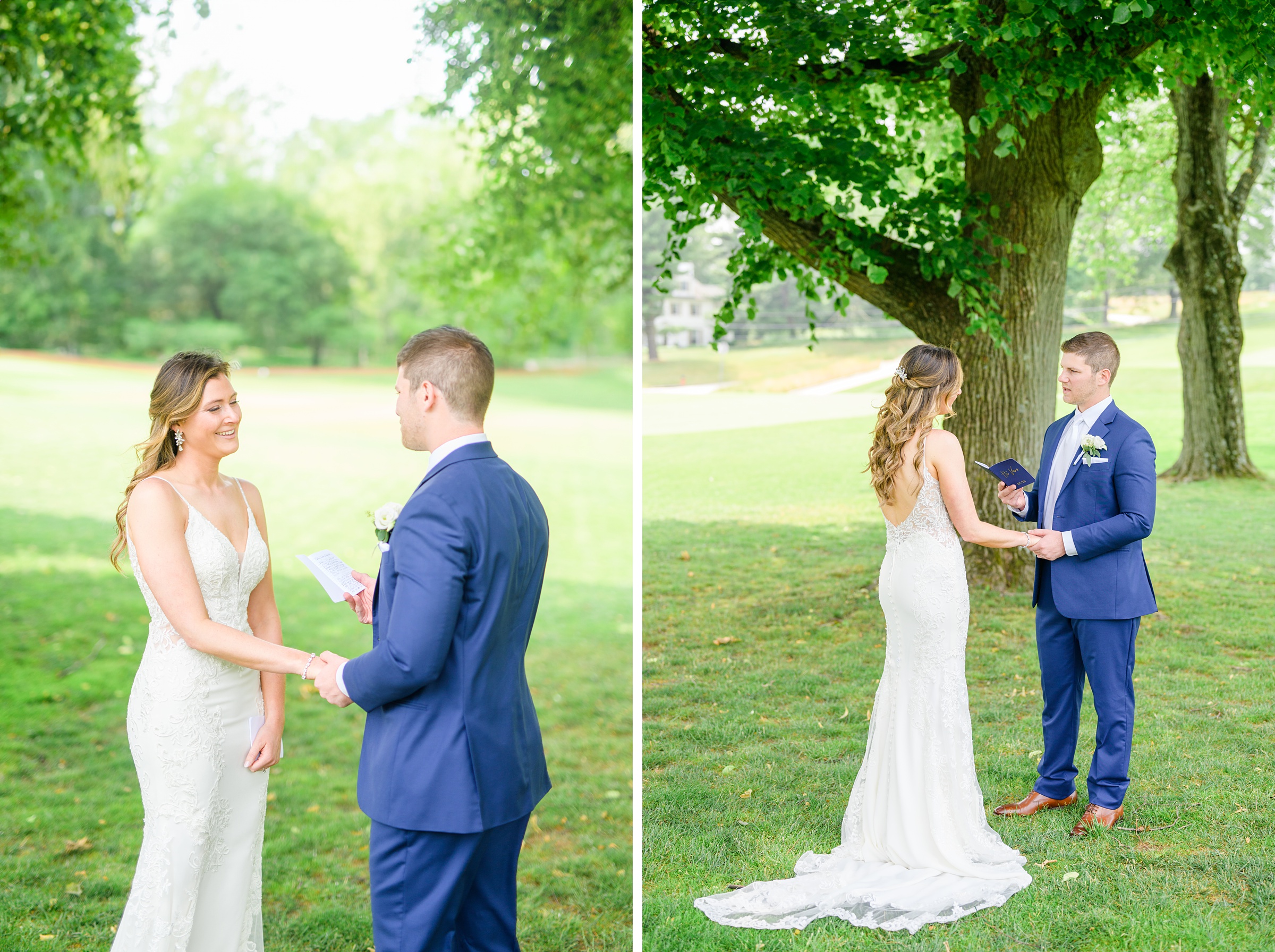 Silver Sage and Navy Summer wedding day at the Philadelphia Cricket Club Photographed by Baltimore Wedding Photographer Cait Kramer Photography