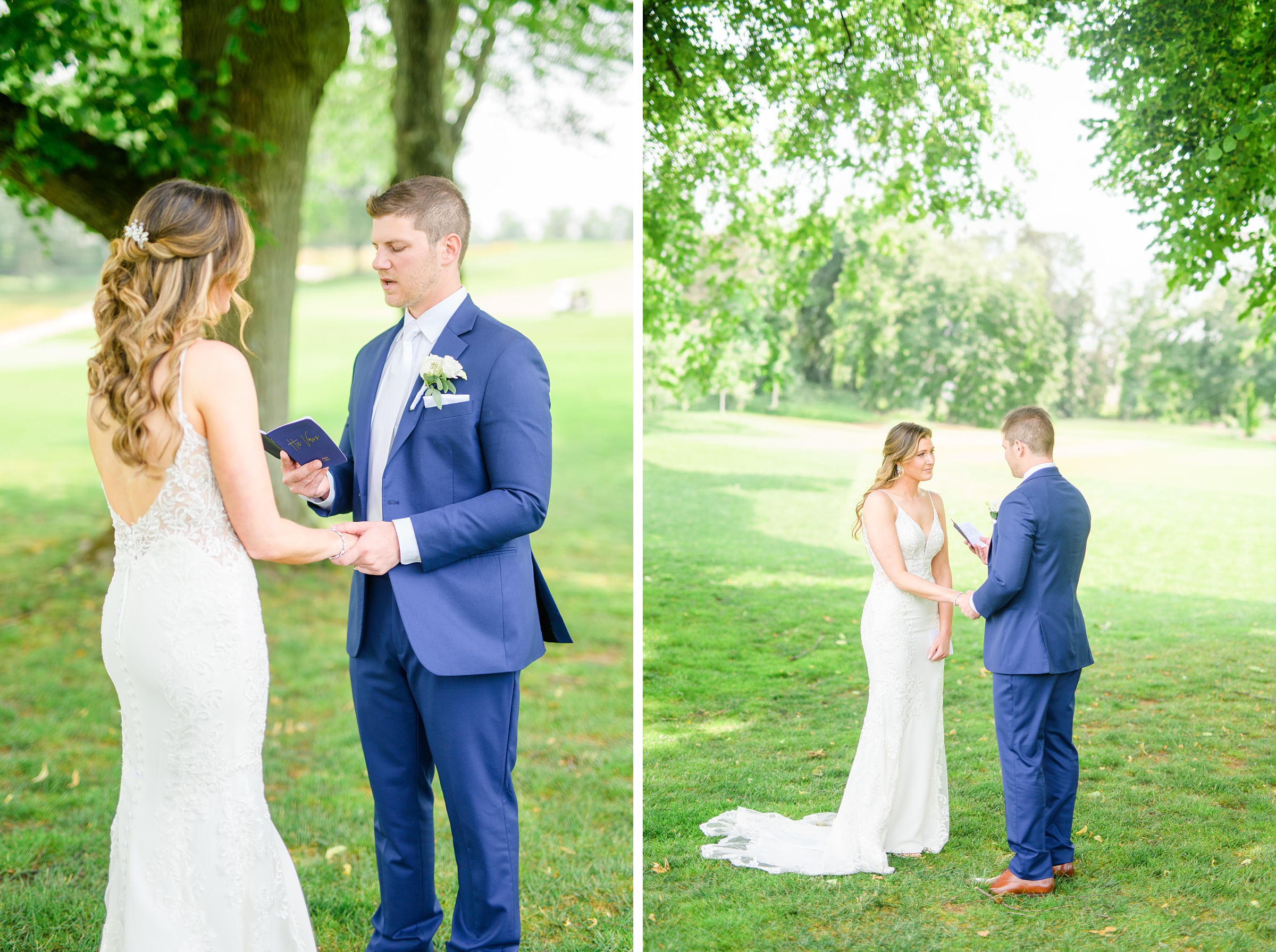 Silver Sage and Navy Summer wedding day at the Philadelphia Cricket Club Photographed by Baltimore Wedding Photographer Cait Kramer Photography