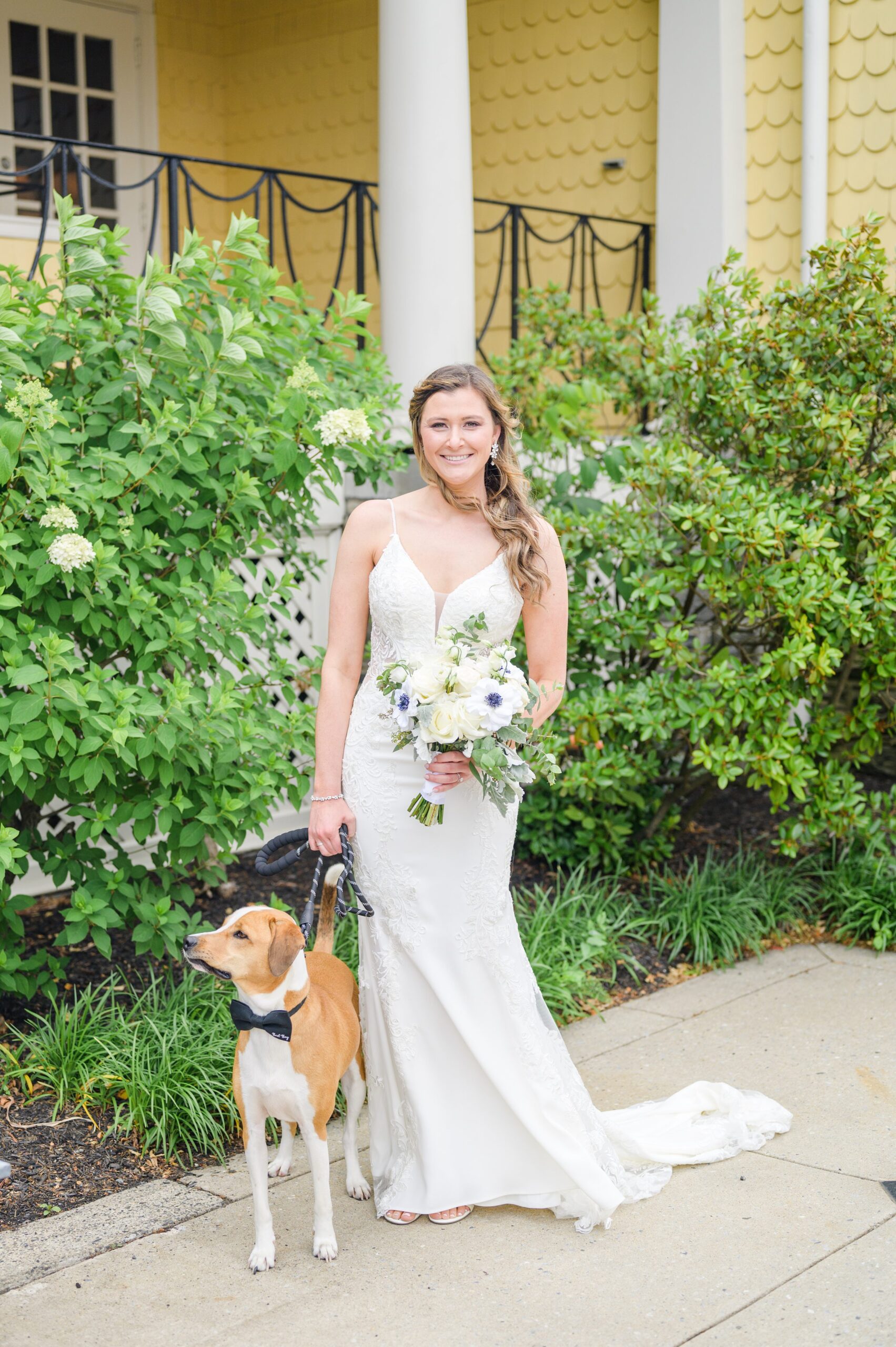 Silver Sage and Navy Summer wedding day at the Philadelphia Cricket Club Photographed by Baltimore Wedding Photographer Cait Kramer Photography