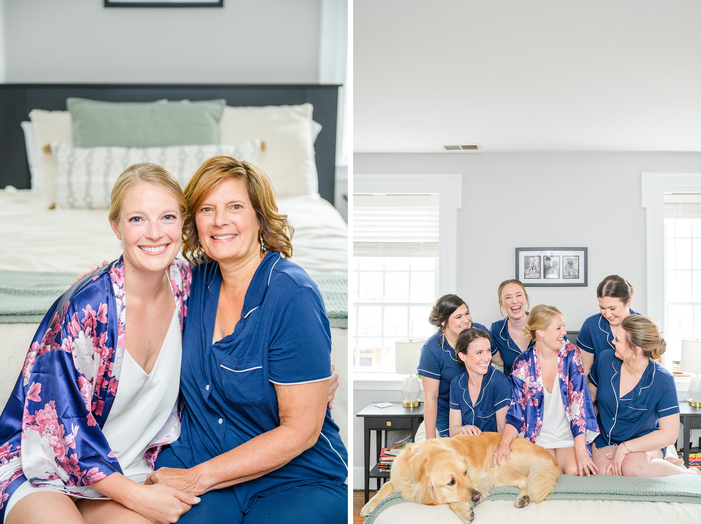 Sage Green and Navy Blue summer wedding at the Frederick Douglass Maritime Museum in Baltimore, Maryland. Photographed by Baltimore Wedding Photographer Cait Kramer Photography