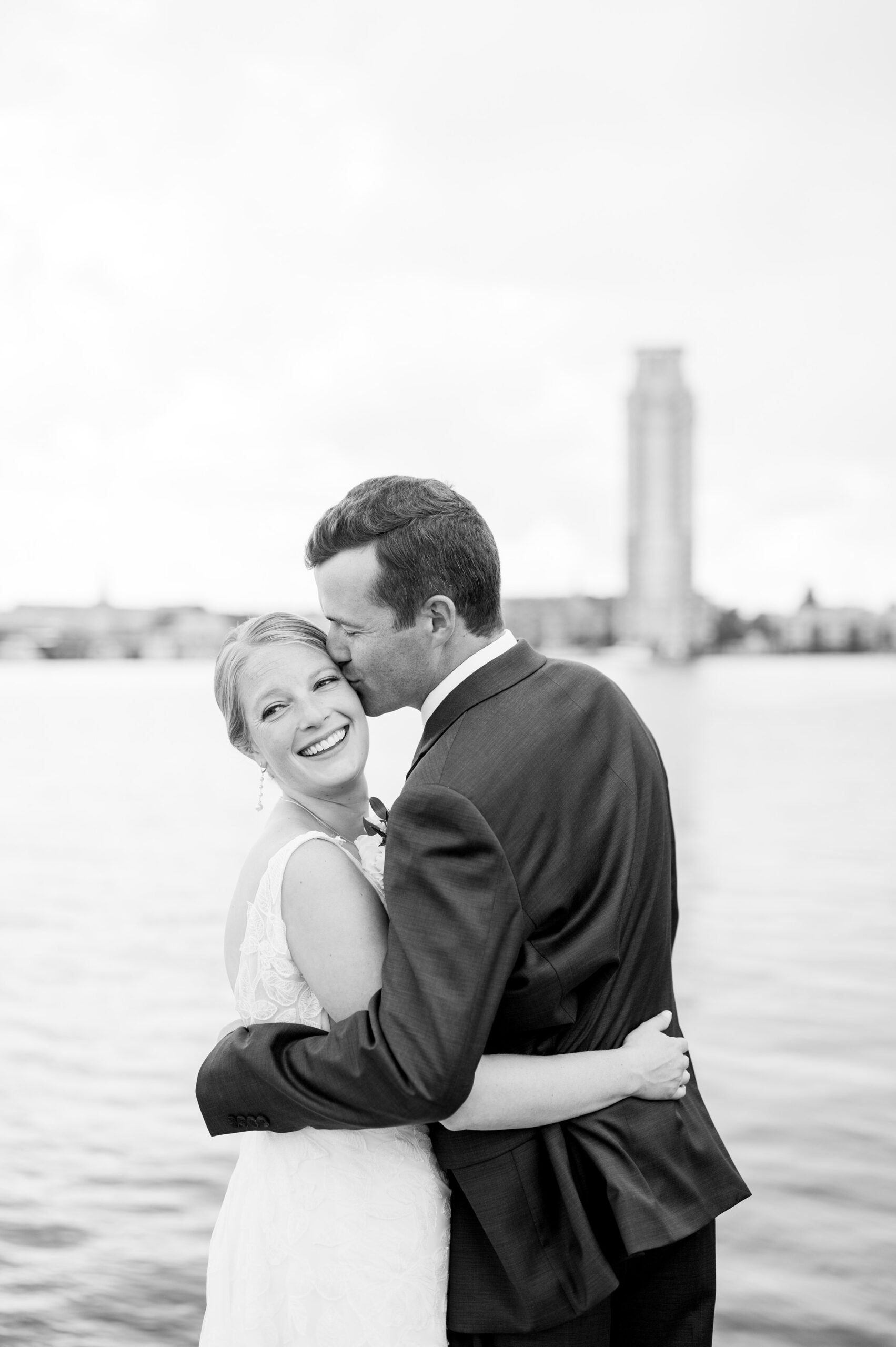 Sage Green and Navy Blue summer wedding at the Frederick Douglass Maritime Museum in Baltimore, Maryland. Photographed by Baltimore Wedding Photographer Cait Kramer Photography