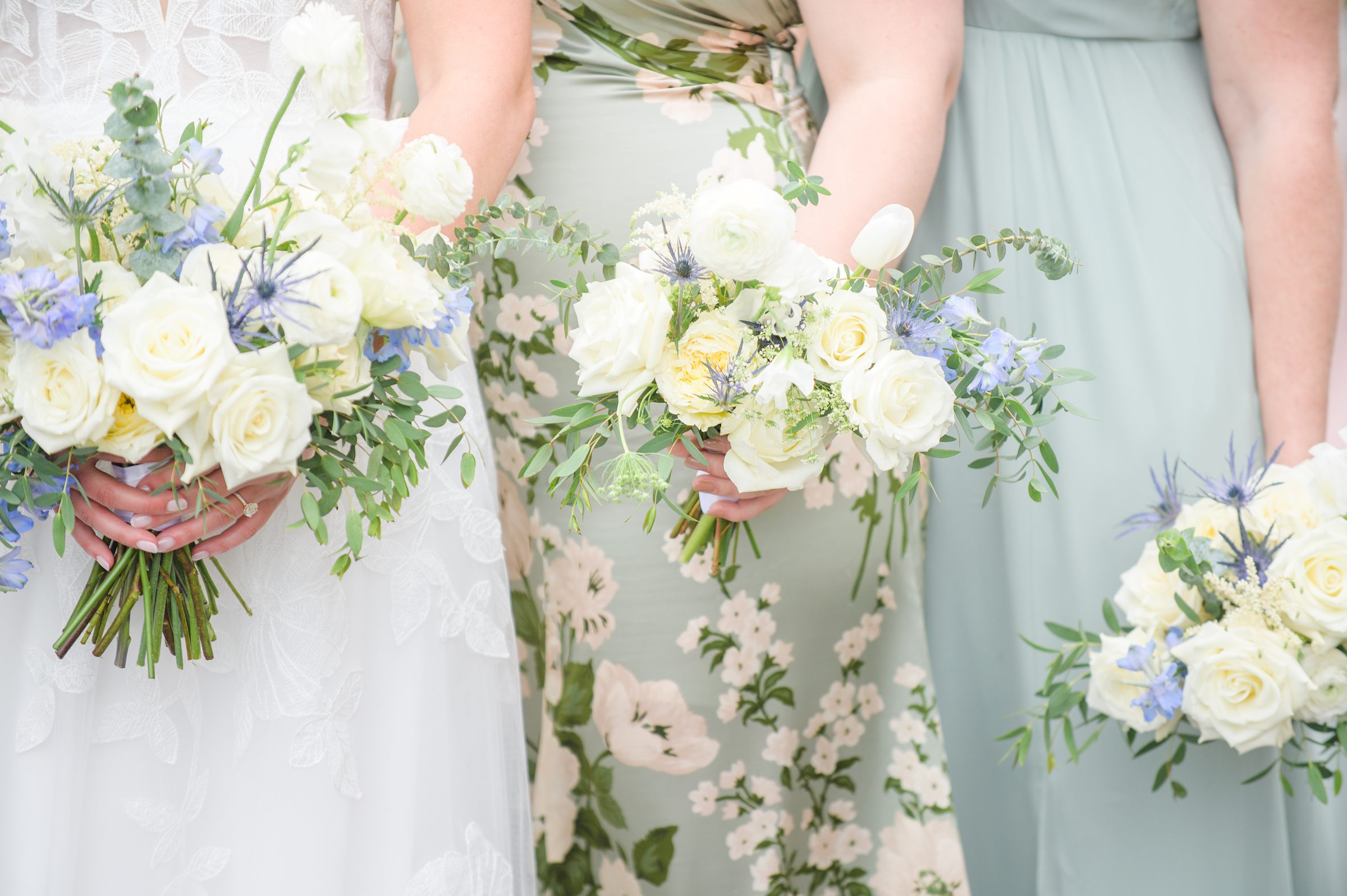 Sage Green and Navy Blue summer wedding at the Frederick Douglass Maritime Museum in Baltimore, Maryland. Photographed by Baltimore Wedding Photographer Cait Kramer Photography