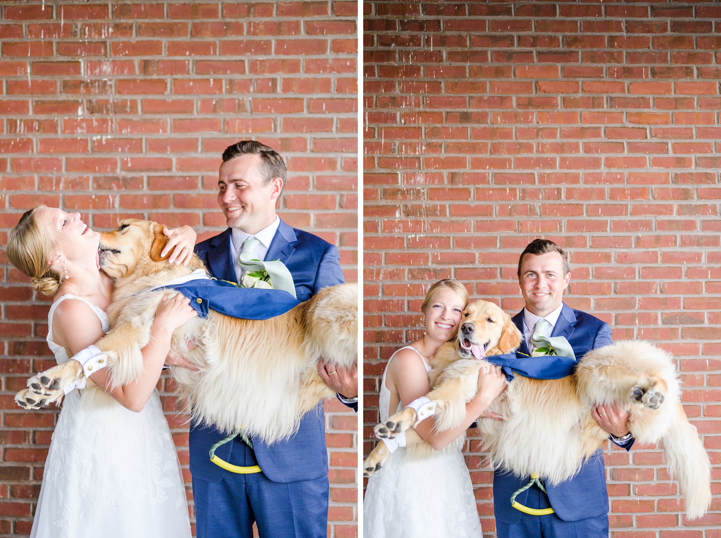 Sage Green and Navy Blue summer wedding at the Frederick Douglass Maritime Museum in Baltimore, Maryland. Photographed by Baltimore Wedding Photographer Cait Kramer Photography