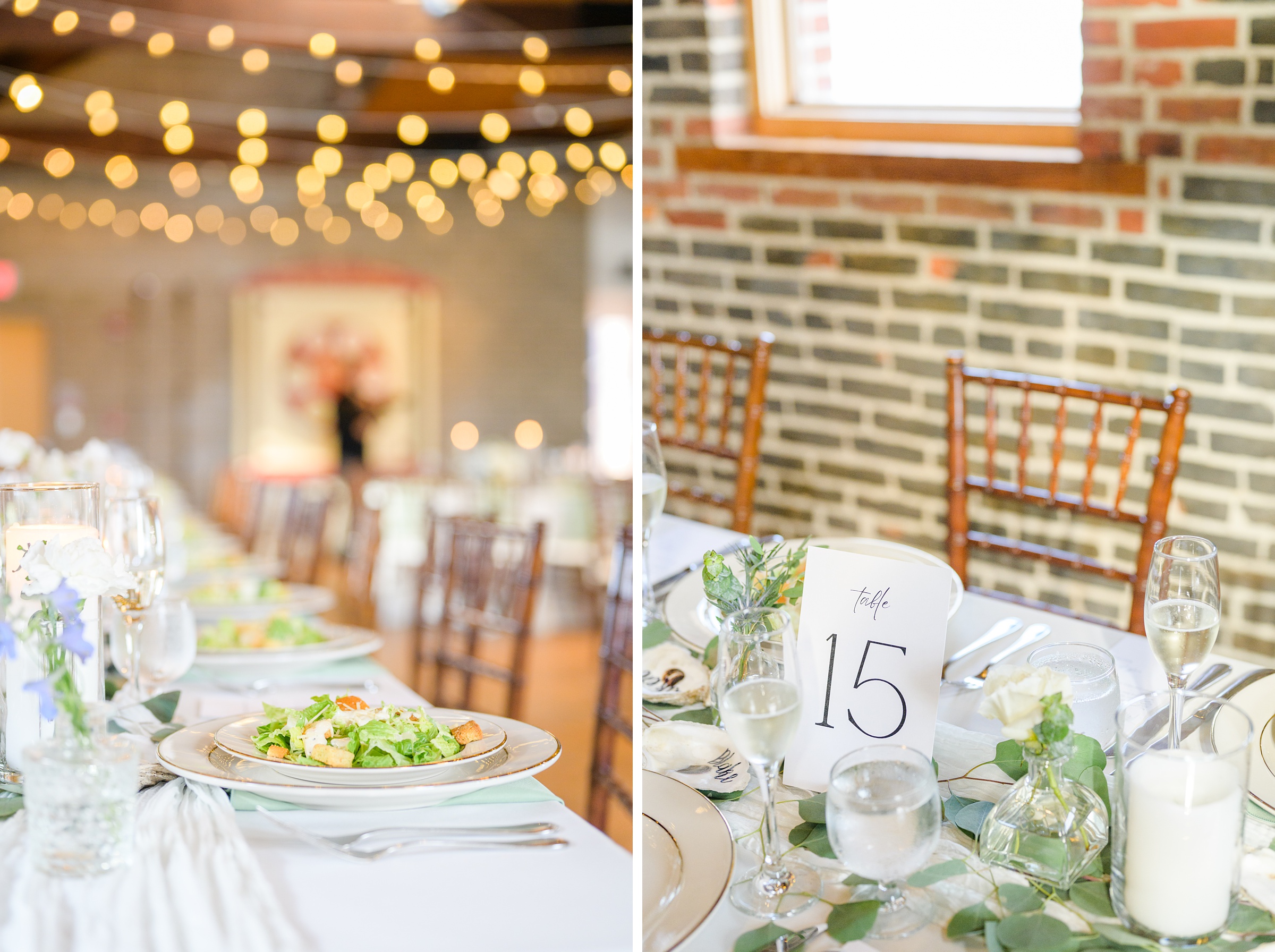 Sage Green and Navy Blue summer wedding at the Frederick Douglass Maritime Museum in Baltimore, Maryland. Photographed by Baltimore Wedding Photographer Cait Kramer Photography