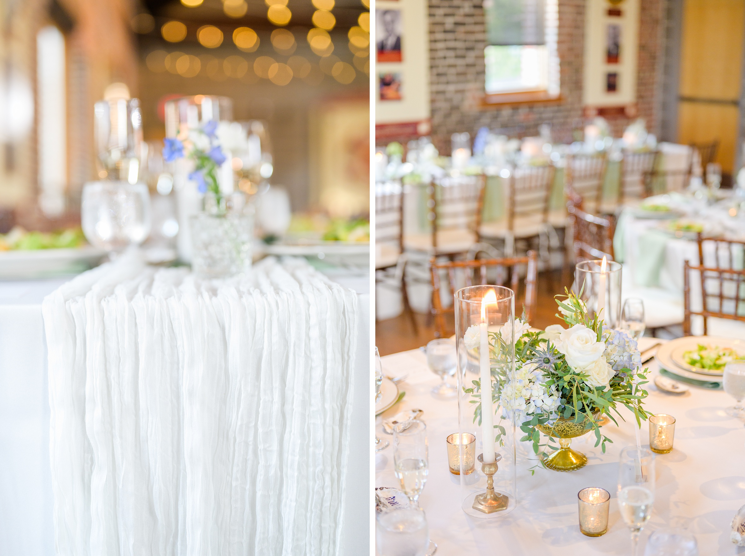 Sage Green and Navy Blue summer wedding at the Frederick Douglass Maritime Museum in Baltimore, Maryland. Photographed by Baltimore Wedding Photographer Cait Kramer Photography