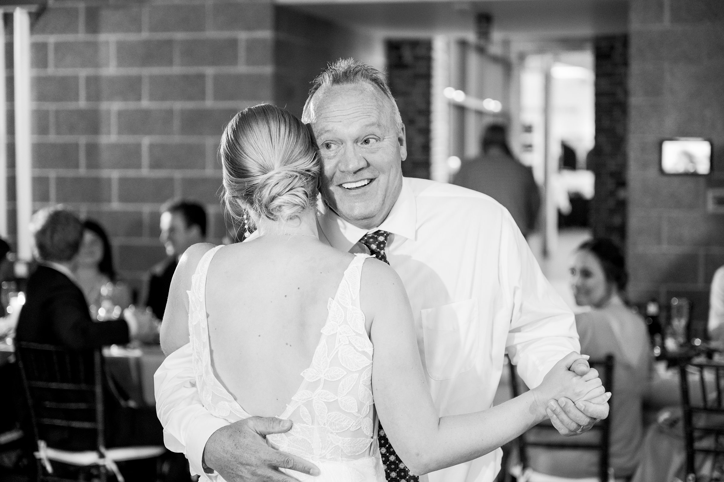 Sage Green and Navy Blue summer wedding at the Frederick Douglass Maritime Museum in Baltimore, Maryland. Photographed by Baltimore Wedding Photographer Cait Kramer Photography