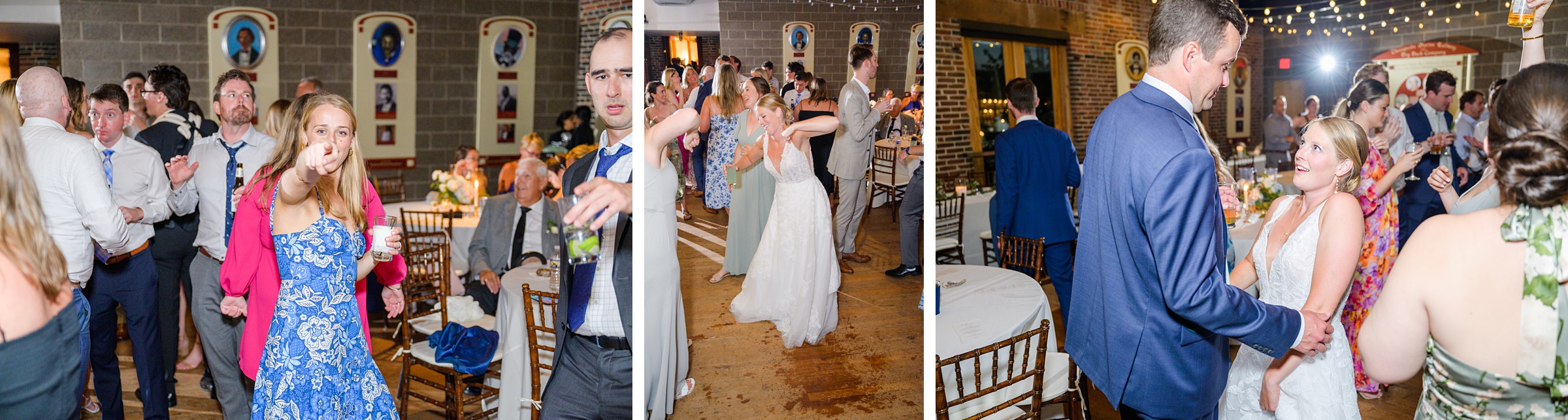 Sage Green and Navy Blue summer wedding at the Frederick Douglass Maritime Museum in Baltimore, Maryland. Photographed by Baltimore Wedding Photographer Cait Kramer Photography