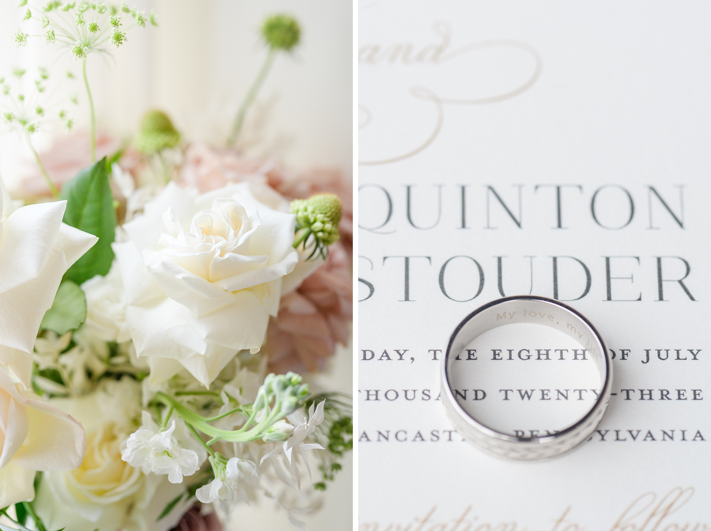 Neutral and Elegant summer wedding day at the Cork Factory Hotel in Lancaster, Pennsylvania Photographed by Baltimore Wedding Photographer Cait Kramer Photography