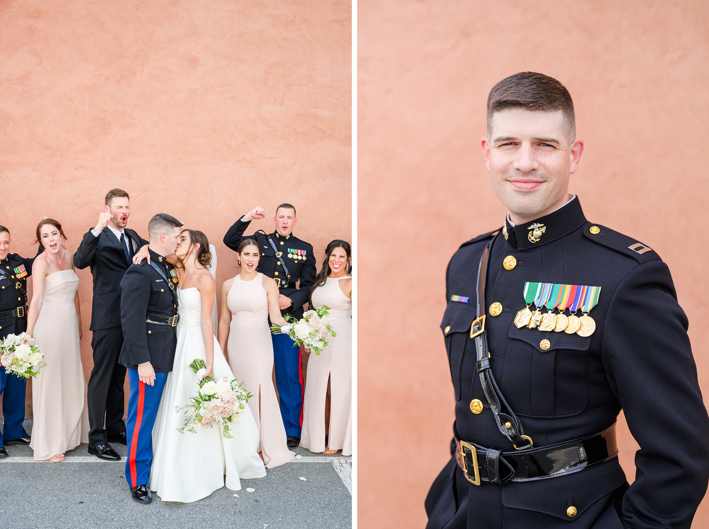 Neutral and Elegant summer wedding day at the Cork Factory Hotel in Lancaster, Pennsylvania Photographed by Baltimore Wedding Photographer Cait Kramer Photography