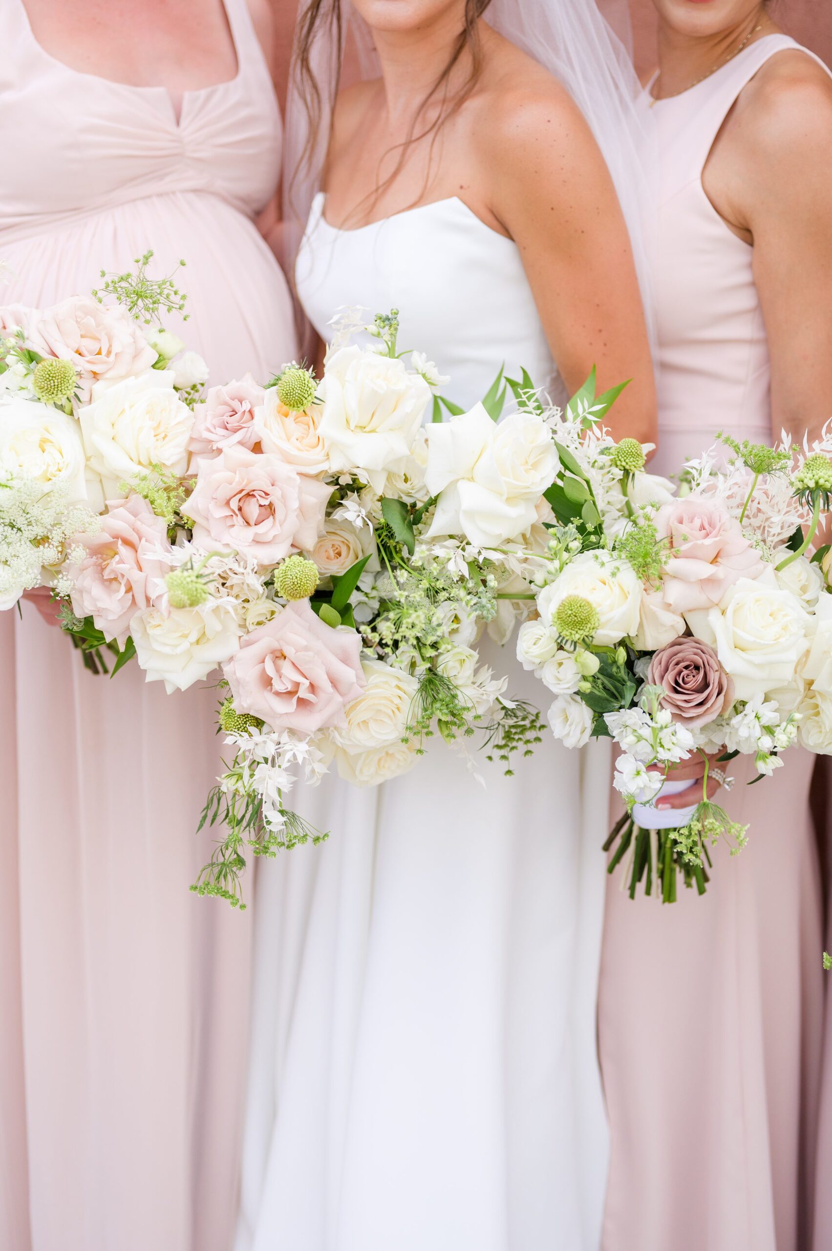 Neutral and Elegant summer wedding day at the Cork Factory Hotel in Lancaster, Pennsylvania Photographed by Baltimore Wedding Photographer Cait Kramer Photography