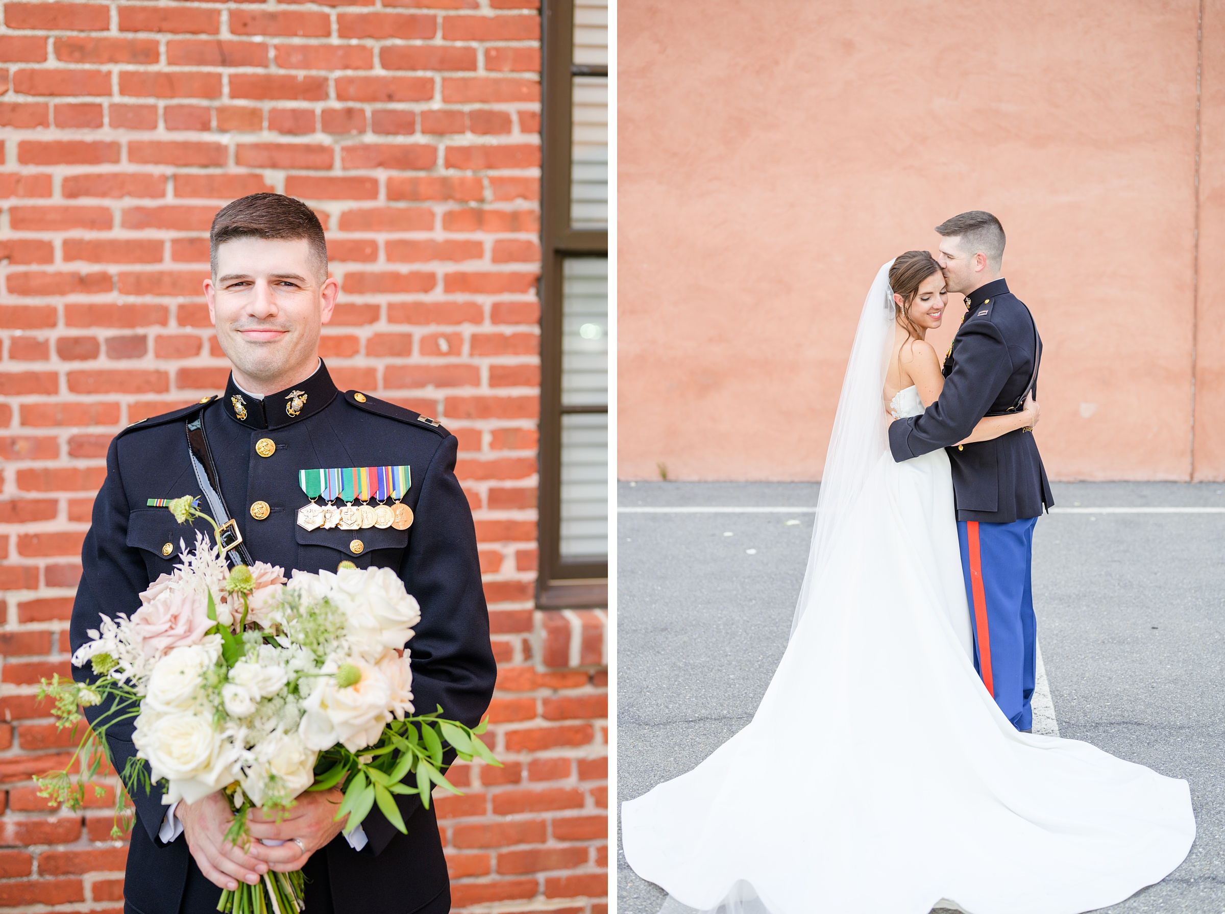 Neutral and Elegant summer wedding day at the Cork Factory Hotel in Lancaster, Pennsylvania Photographed by Baltimore Wedding Photographer Cait Kramer Photography