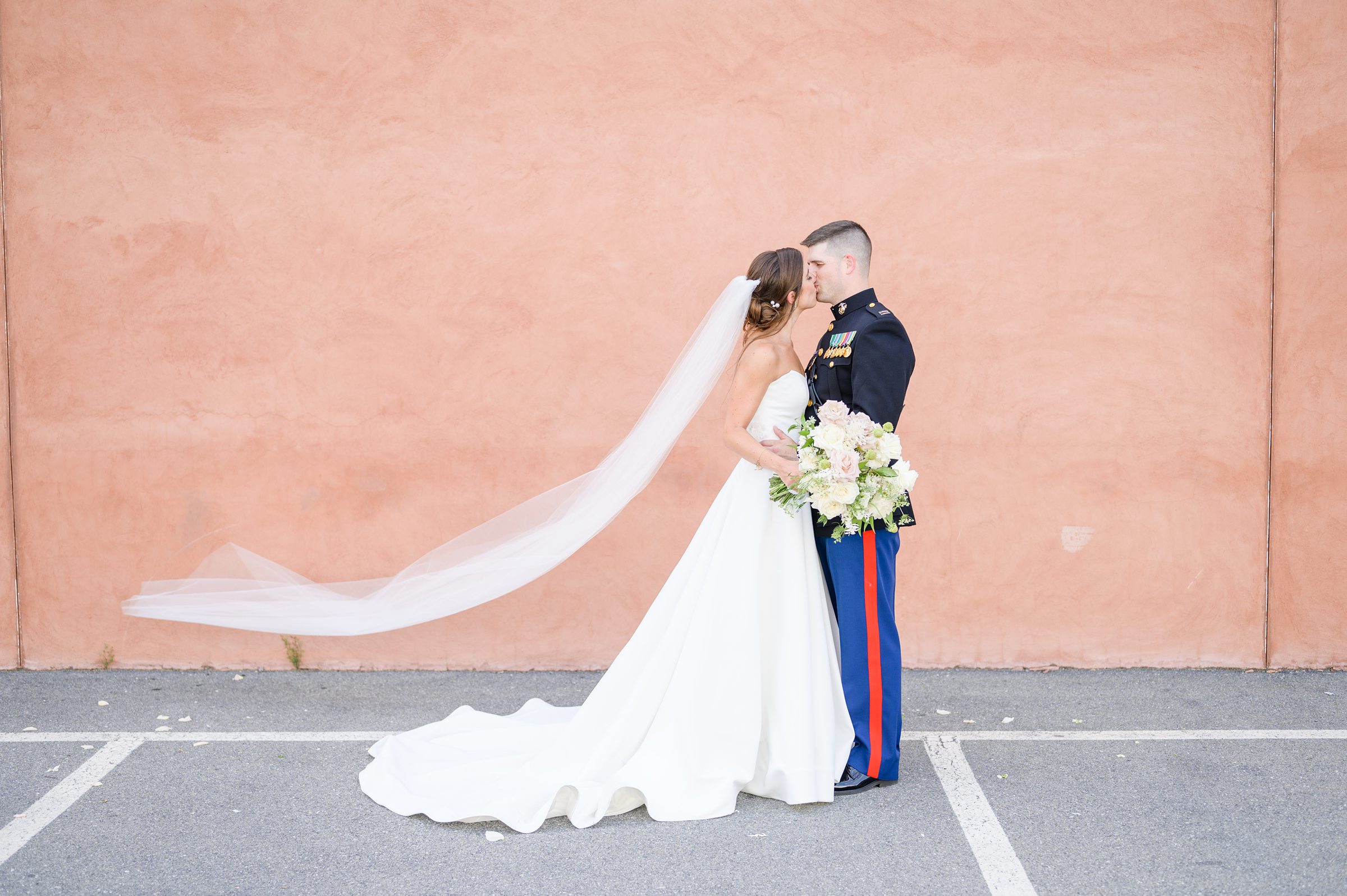 Neutral and Elegant summer wedding day at the Cork Factory Hotel in Lancaster, Pennsylvania Photographed by Baltimore Wedding Photographer Cait Kramer Photography