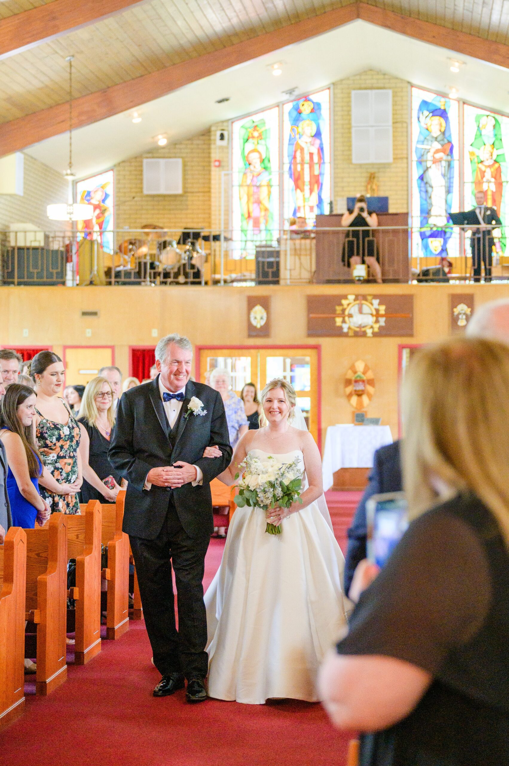 Blue and White Summer wedding day at the Philadelphia Cricket Club Photographed by Baltimore Wedding Photographer Cait Kramer Photography