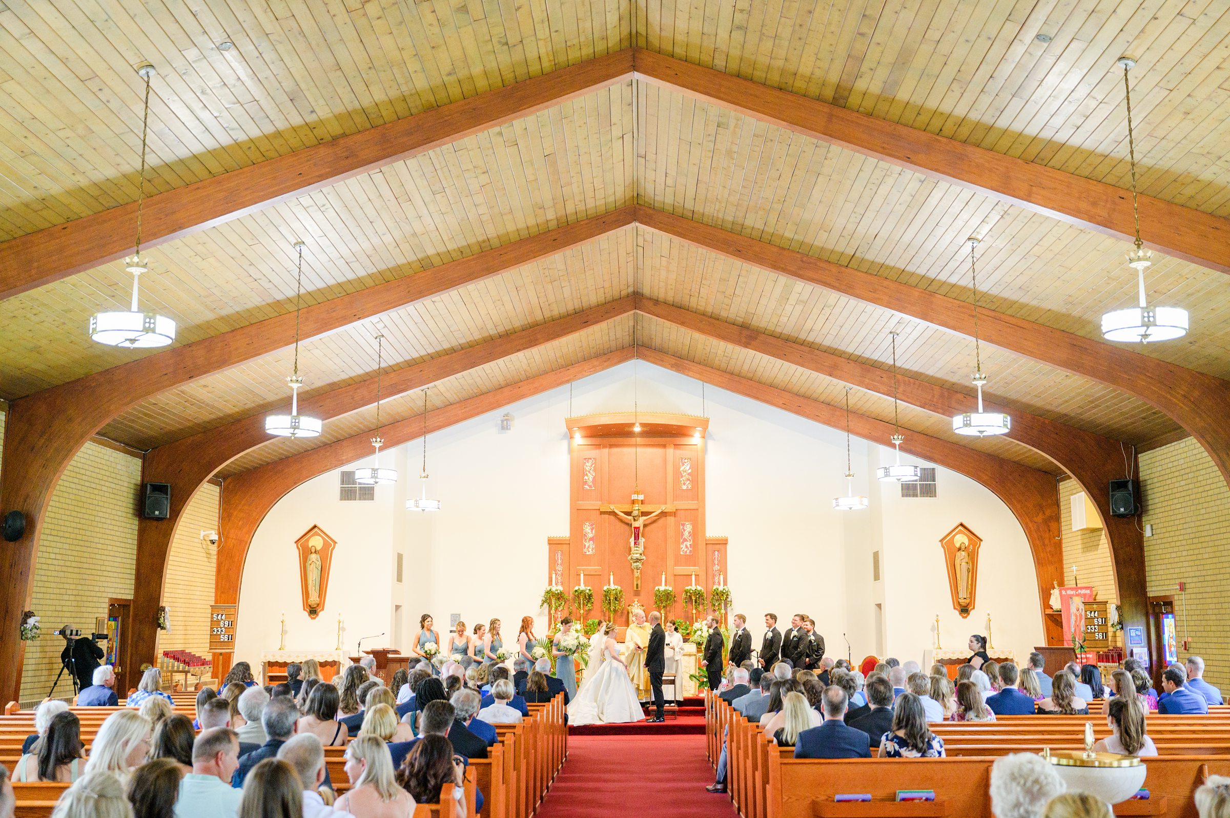 Blue and White Summer wedding day at the Philadelphia Cricket Club Photographed by Baltimore Wedding Photographer Cait Kramer Photography