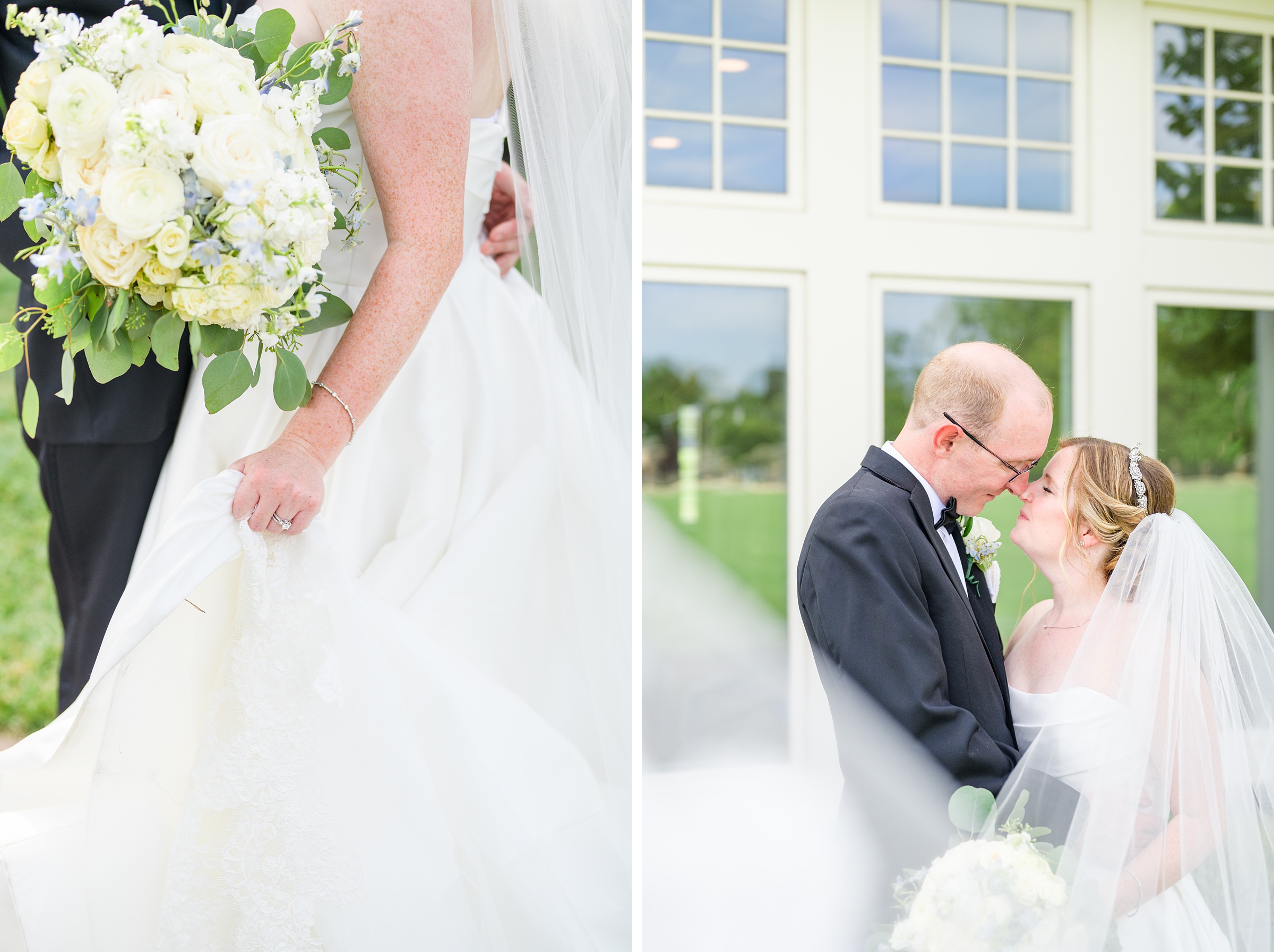 Blue and White Summer wedding day at the Philadelphia Cricket Club Photographed by Baltimore Wedding Photographer Cait Kramer Photography