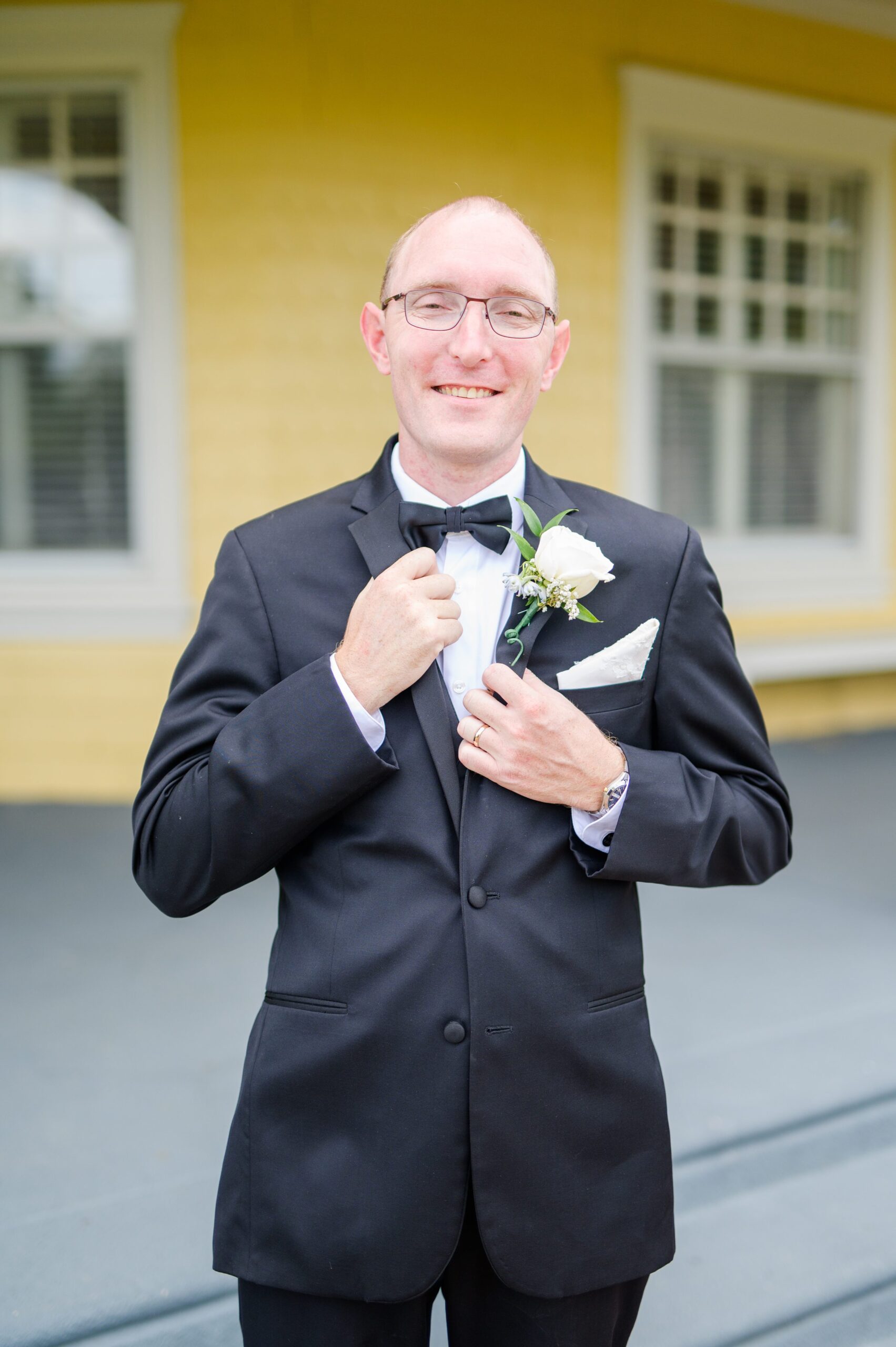 Blue and White Summer wedding day at the Philadelphia Cricket Club Photographed by Baltimore Wedding Photographer Cait Kramer Photography