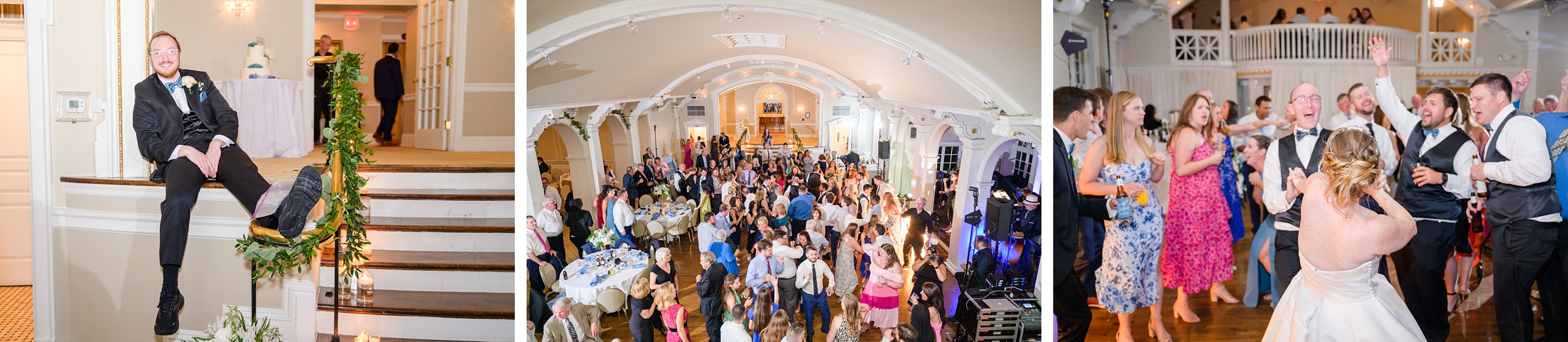 Blue and White Summer wedding day at the Philadelphia Cricket Club Photographed by Baltimore Wedding Photographer Cait Kramer Photography