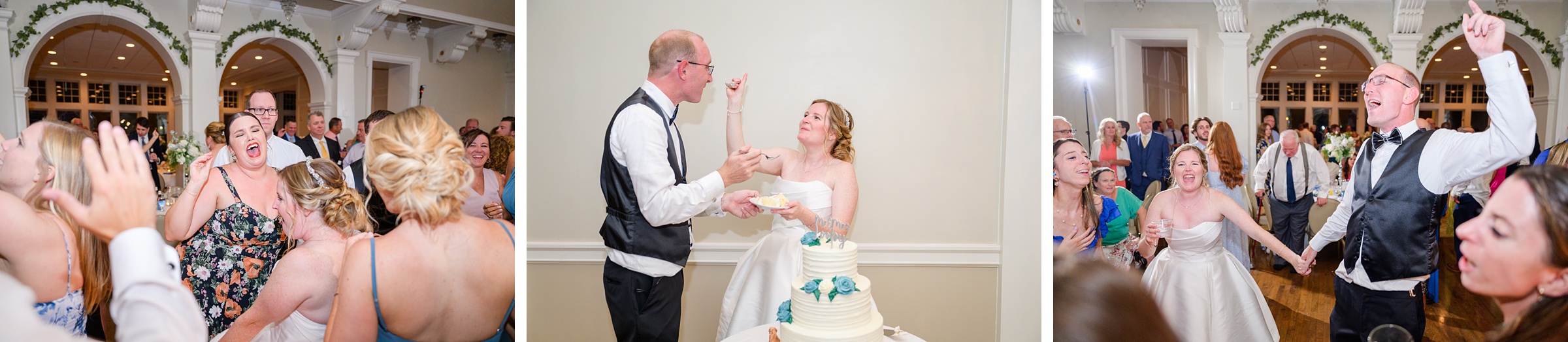 Blue and White Summer wedding day at the Philadelphia Cricket Club Photographed by Baltimore Wedding Photographer Cait Kramer Photography