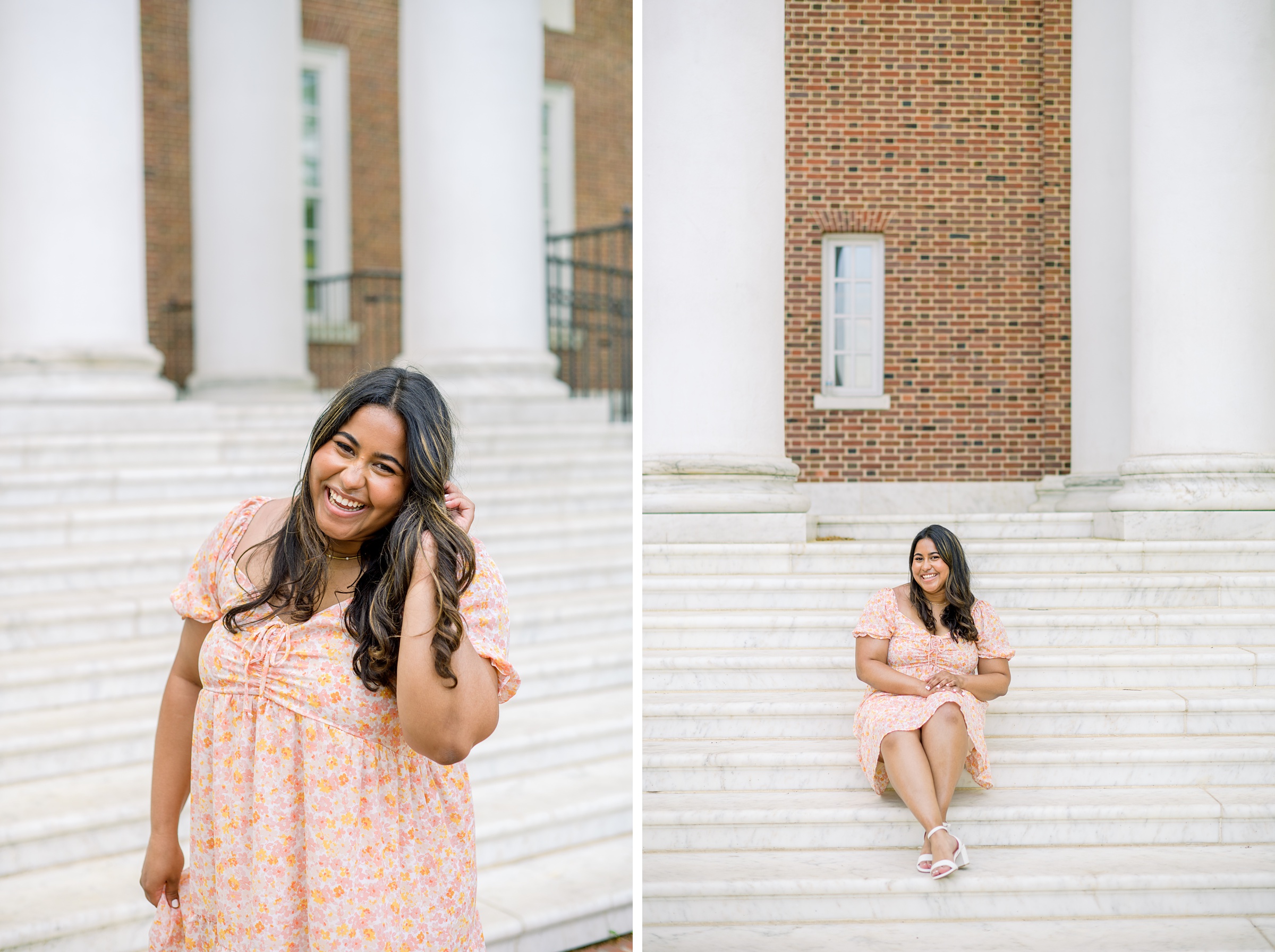 Johns Hopkins University Senior Photos in Baltimore, Maryland photographed by Baltimore Photographer Cait Kramer