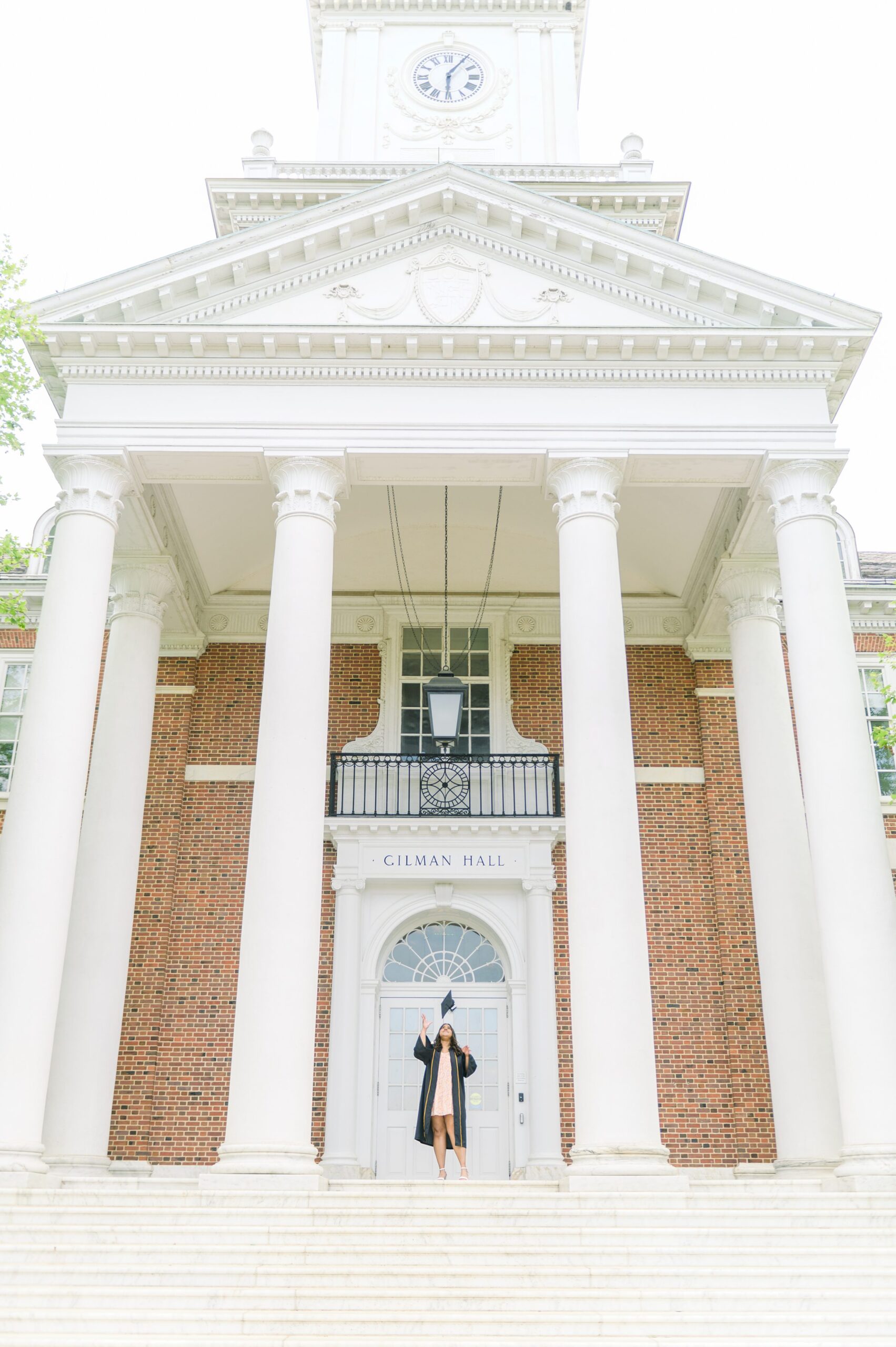 Johns Hopkins University Senior Photos in Baltimore, Maryland photographed by Baltimore Photographer Cait Kramer