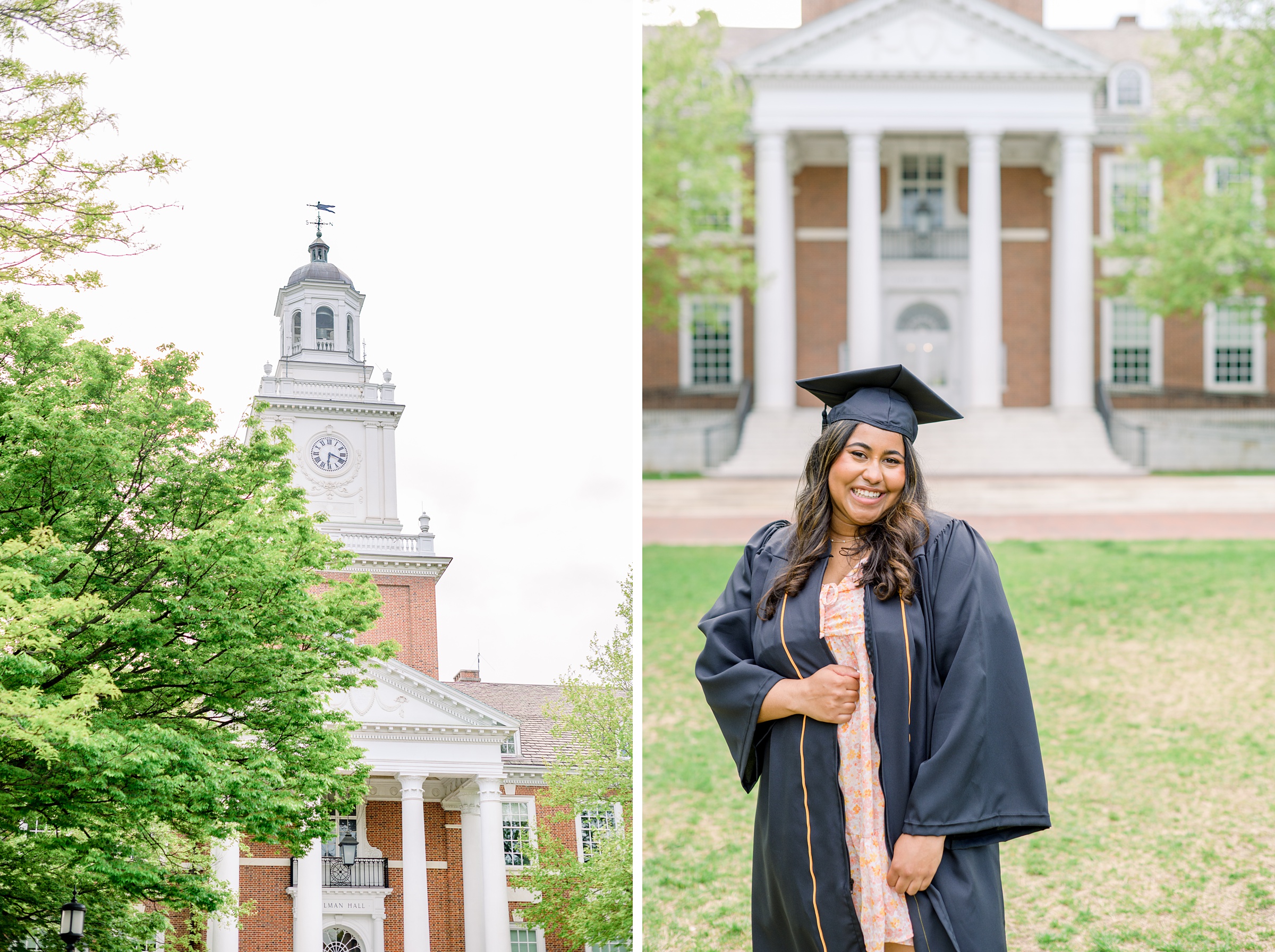 Johns Hopkins University Senior Photos in Baltimore, Maryland photographed by Baltimore Photographer Cait Kramer