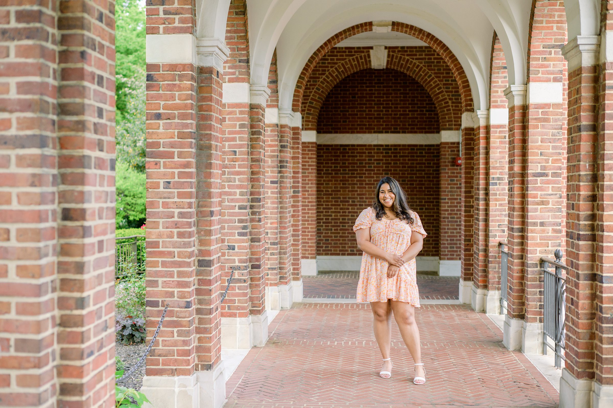 Johns Hopkins University Senior Photos in Baltimore, Maryland photographed by Baltimore Photographer Cait Kramer