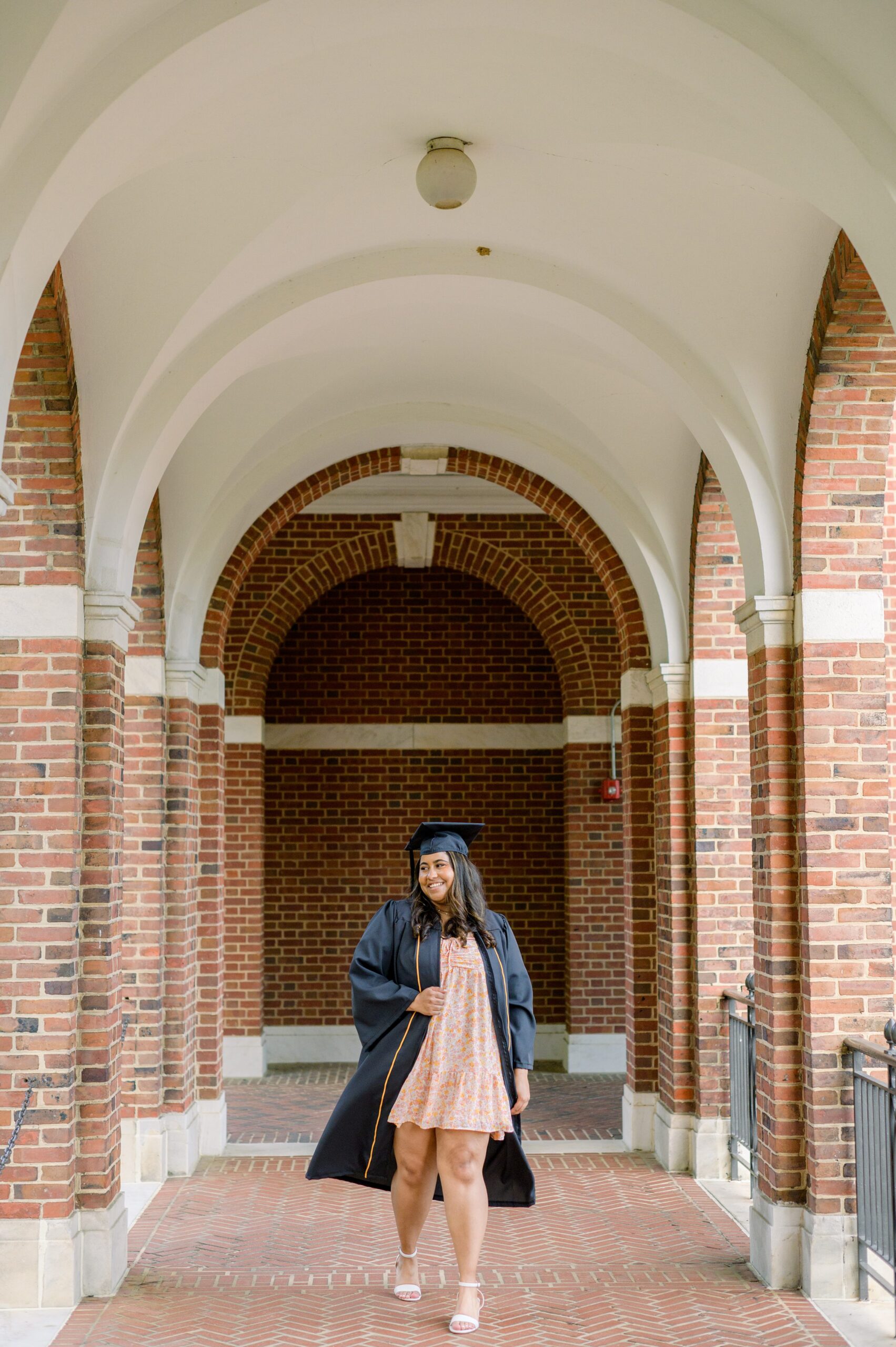 Johns Hopkins University Senior Photos in Baltimore, Maryland photographed by Baltimore Photographer Cait Kramer