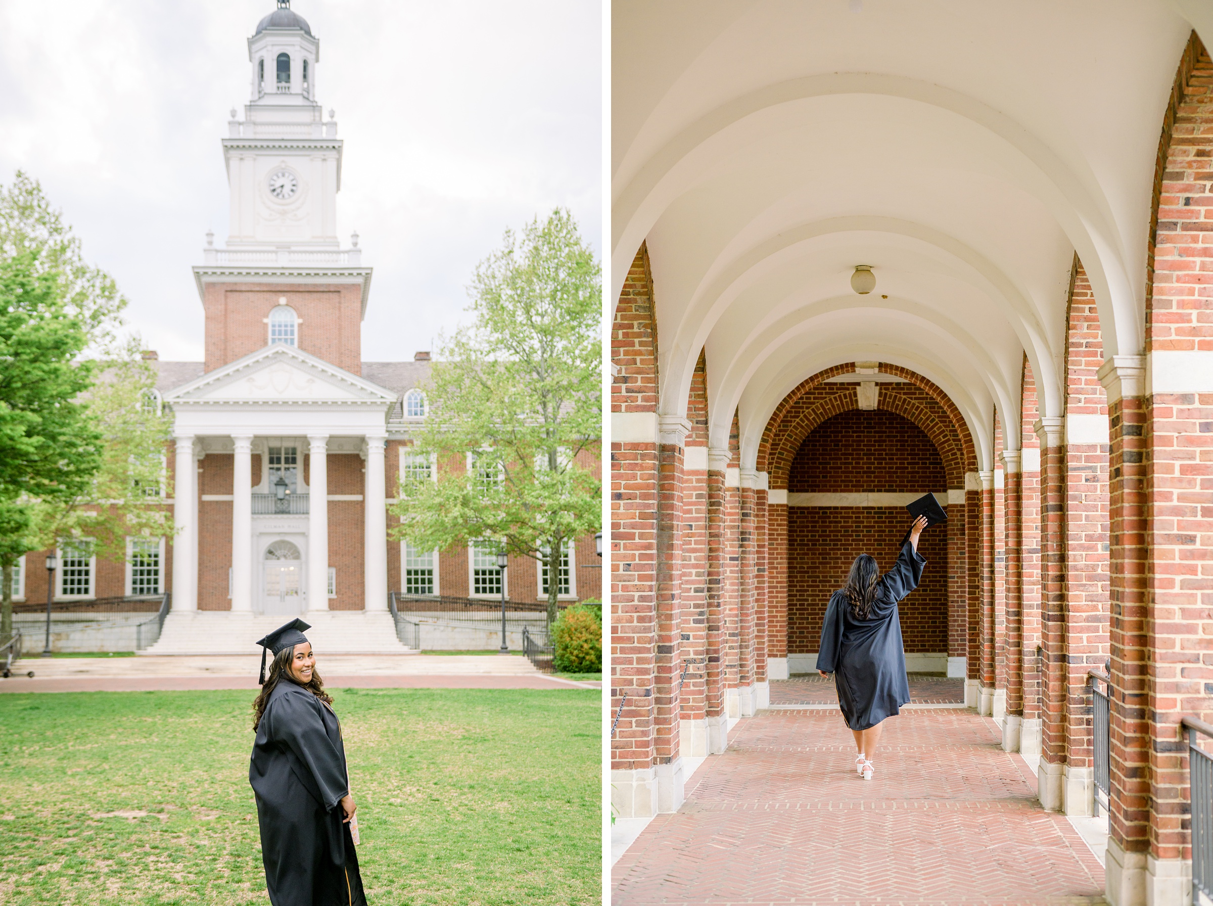 Johns Hopkins University Senior Photos in Baltimore, Maryland photographed by Baltimore Photographer Cait Kramer