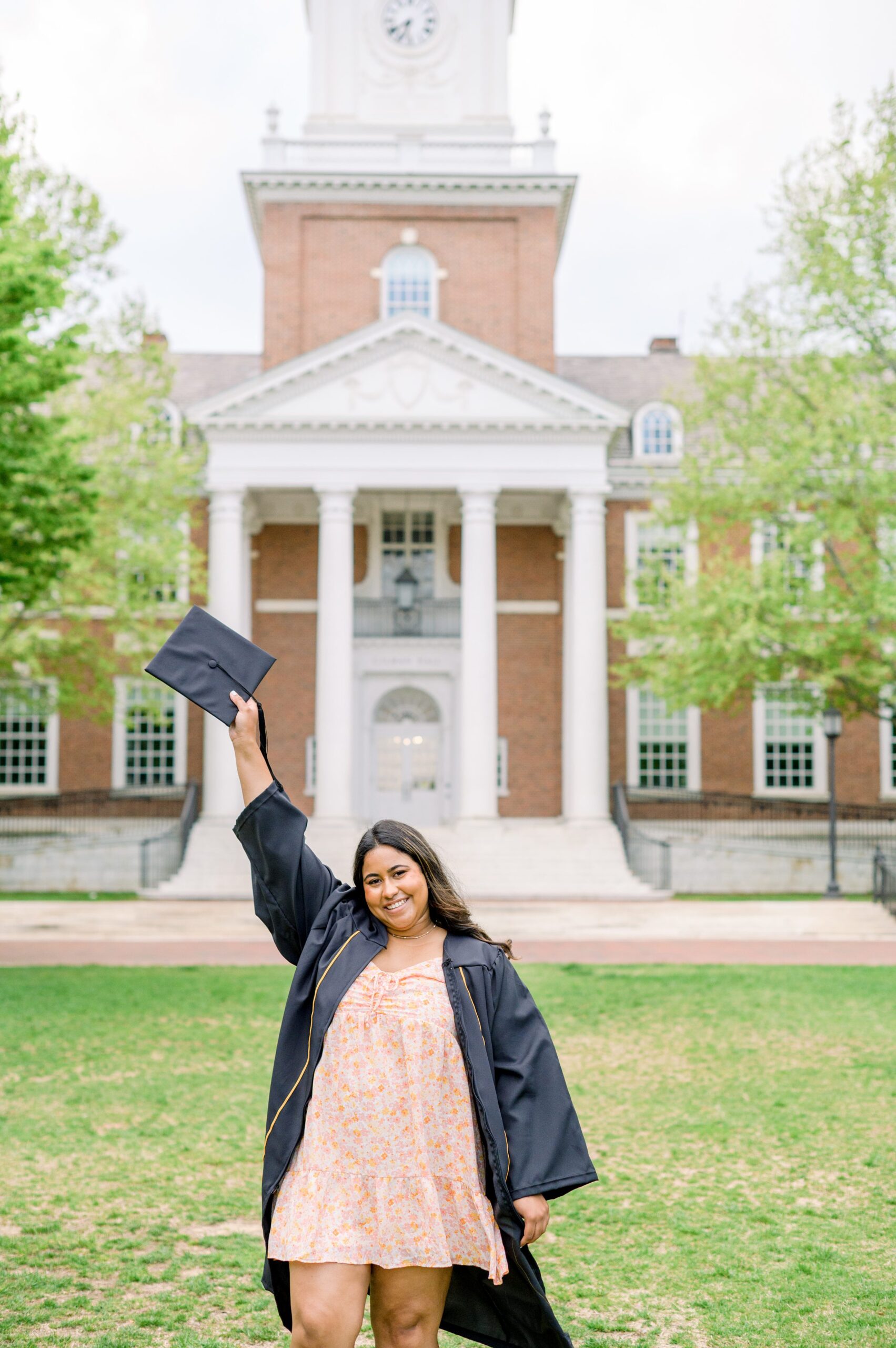 Johns Hopkins University Senior Photos in Baltimore, Maryland photographed by Baltimore Photographer Cait Kramer