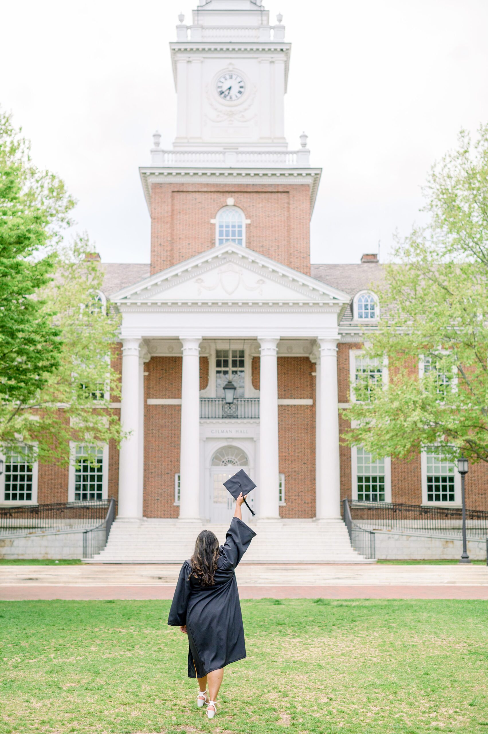 Johns Hopkins University Senior Photos in Baltimore, Maryland photographed by Baltimore Photographer Cait Kramer