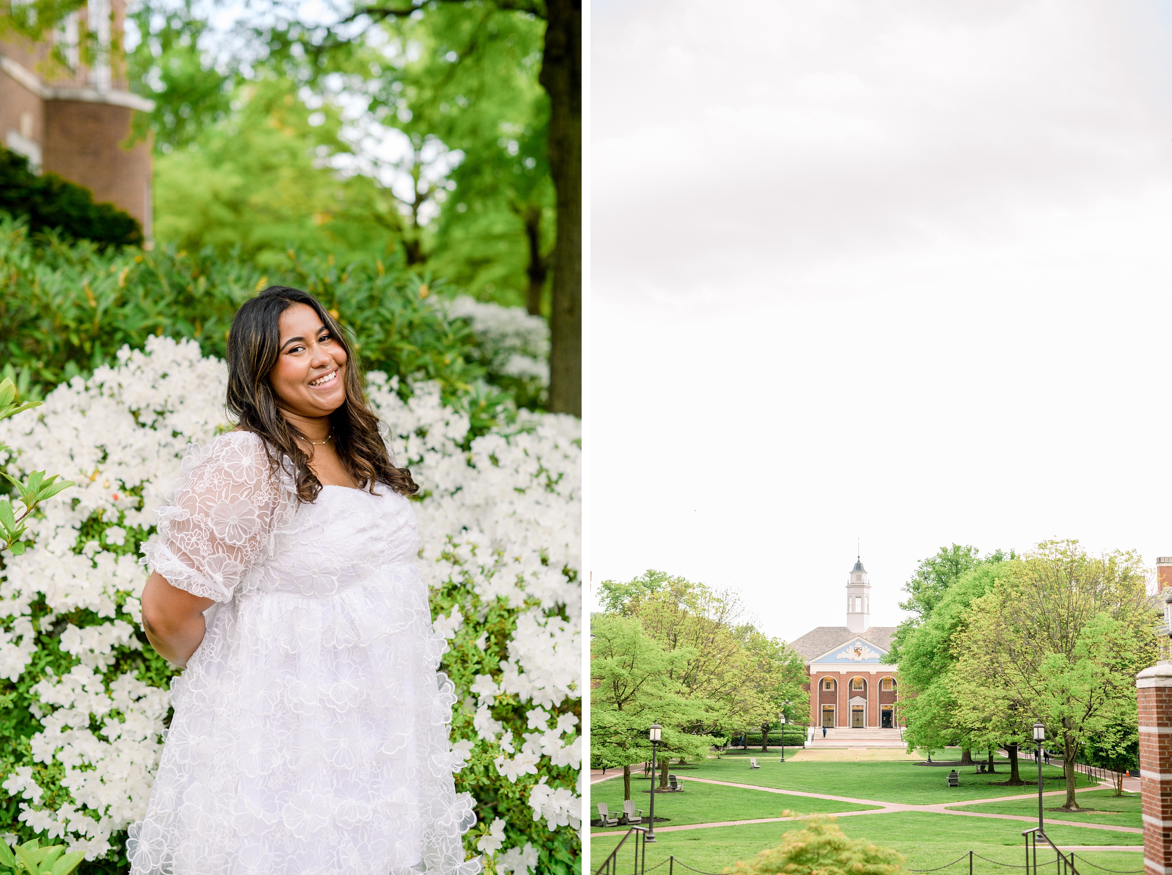 Johns Hopkins University Senior Photos in Baltimore, Maryland photographed by Baltimore Photographer Cait Kramer