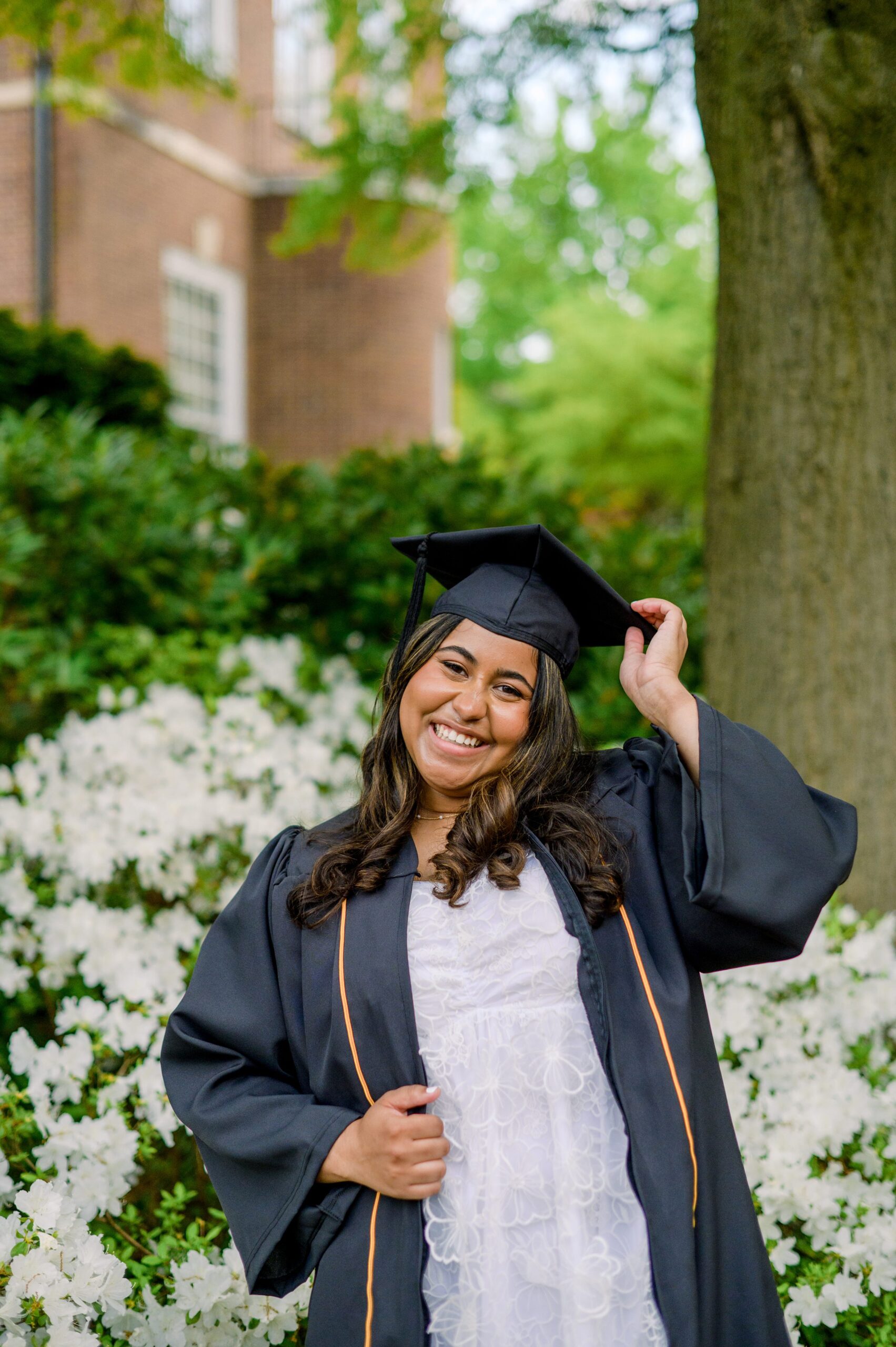 Johns Hopkins University Senior Photos in Baltimore, Maryland photographed by Baltimore Photographer Cait Kramer