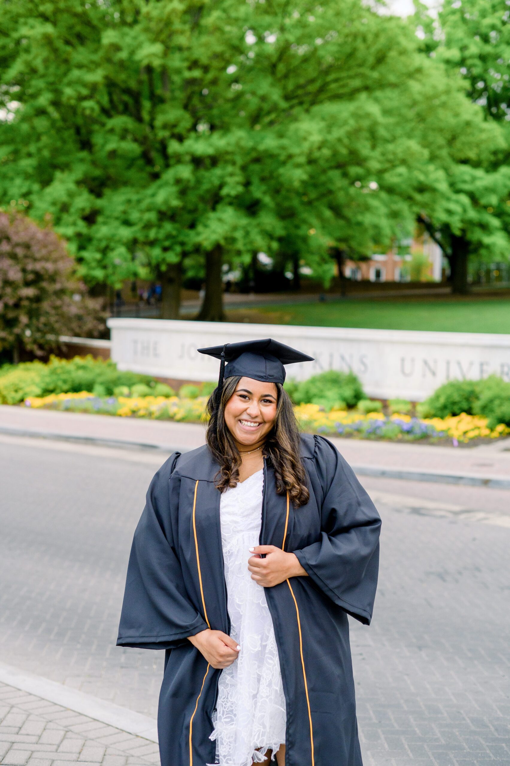 Johns Hopkins University Senior Photos in Baltimore, Maryland photographed by Baltimore Photographer Cait Kramer