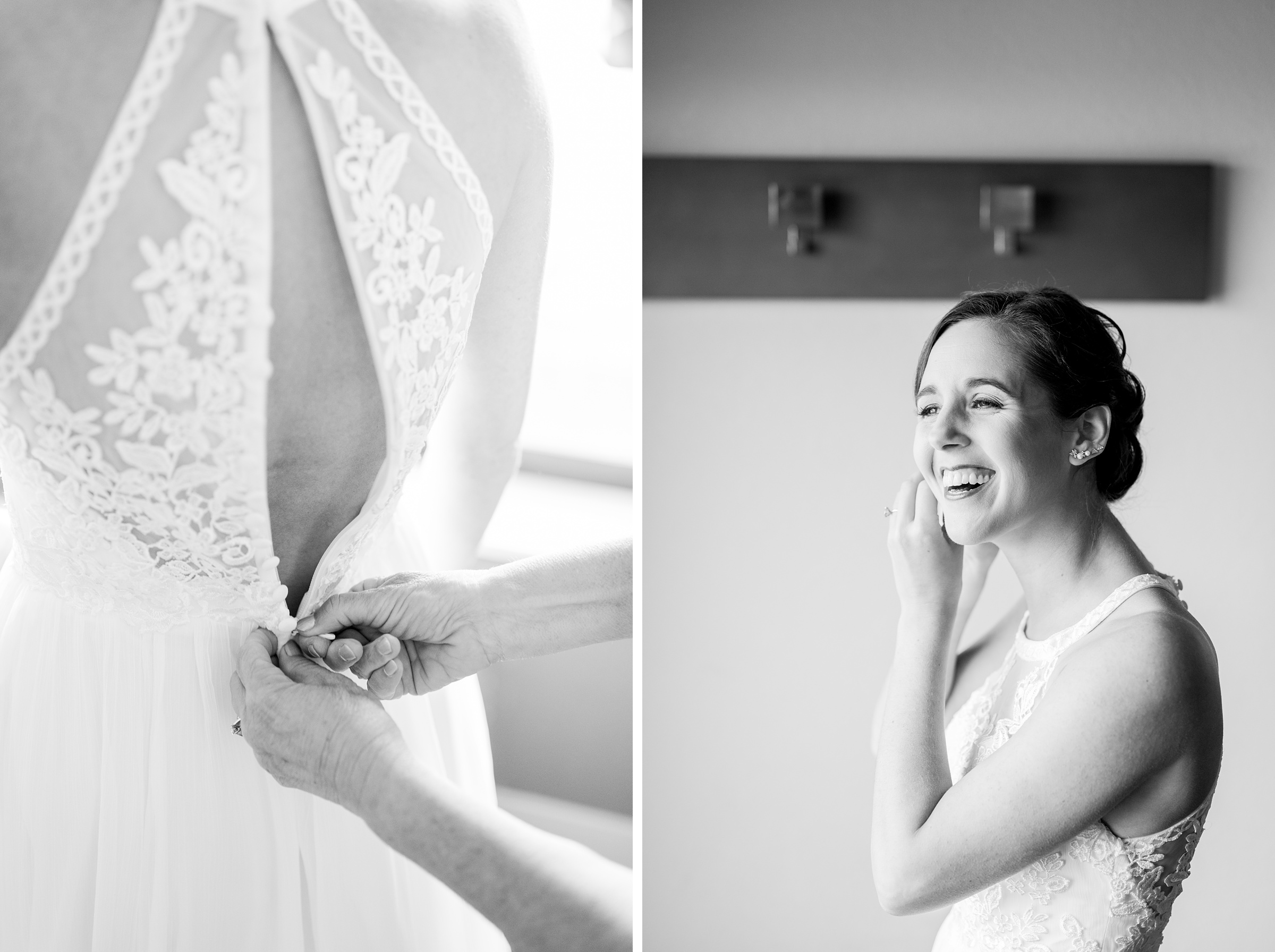 Bayfront Club wedding photos in Edgemere, Maryland photographed by Baltimore Wedding Photographer Cait Kramer