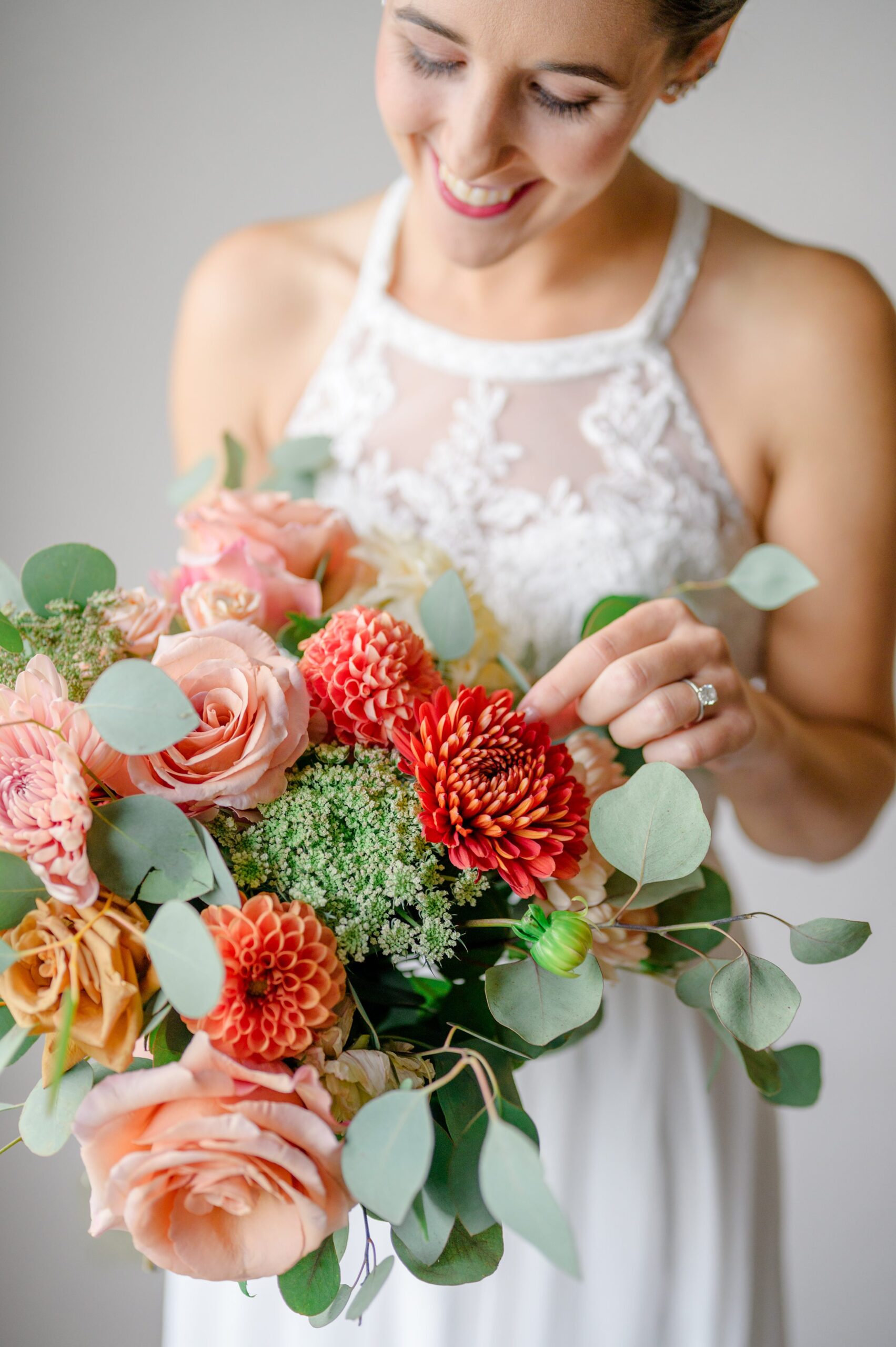 Bayfront Club wedding photos in Edgemere, Maryland photographed by Baltimore Wedding Photographer Cait Kramer