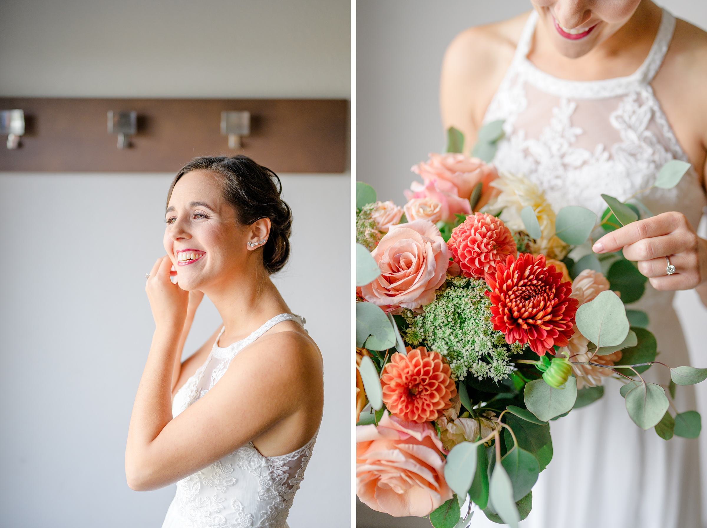 Bayfront Club wedding photos in Edgemere, Maryland photographed by Baltimore Wedding Photographer Cait Kramer